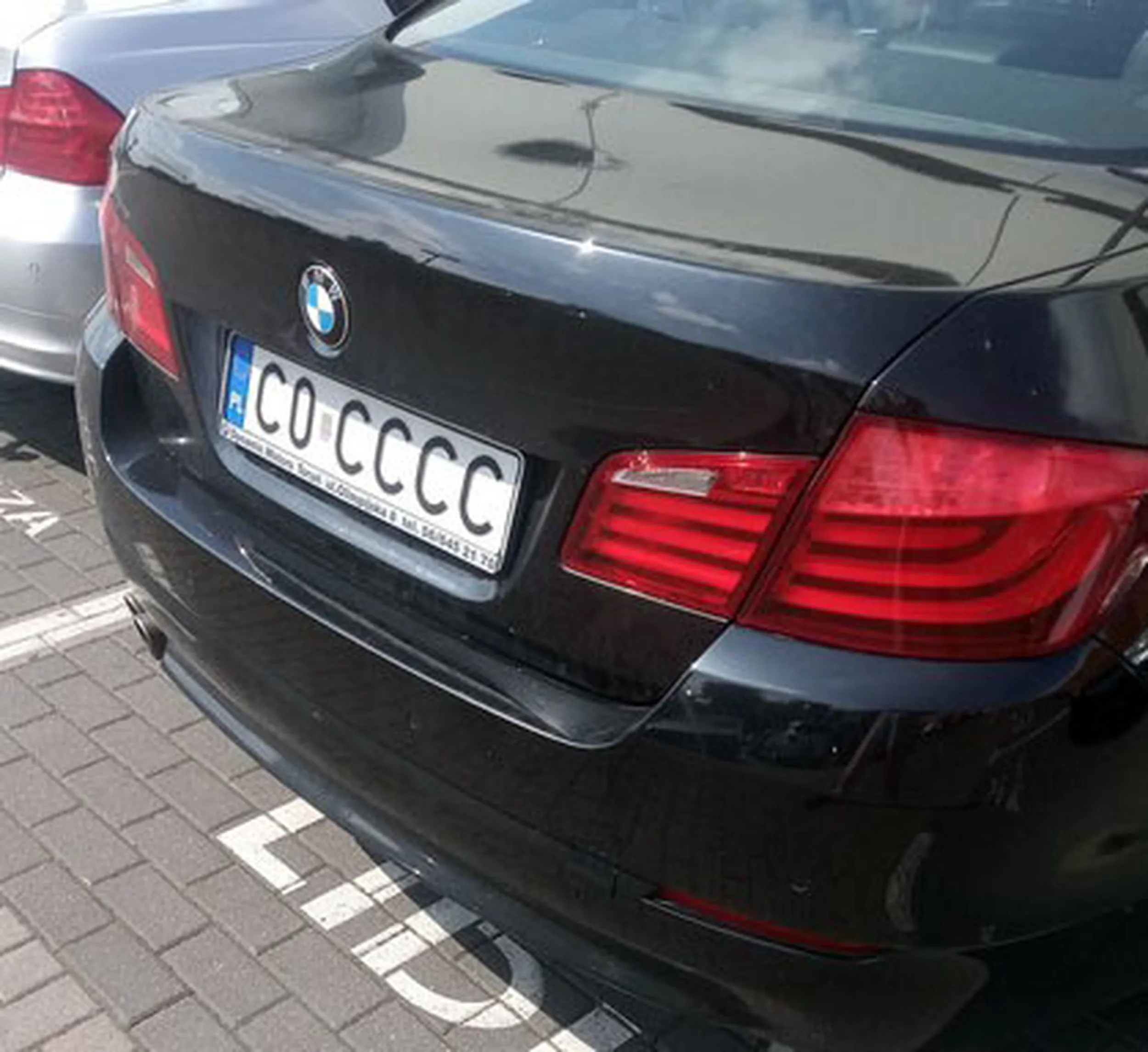 Fajny numer, blacha C0 CCCC