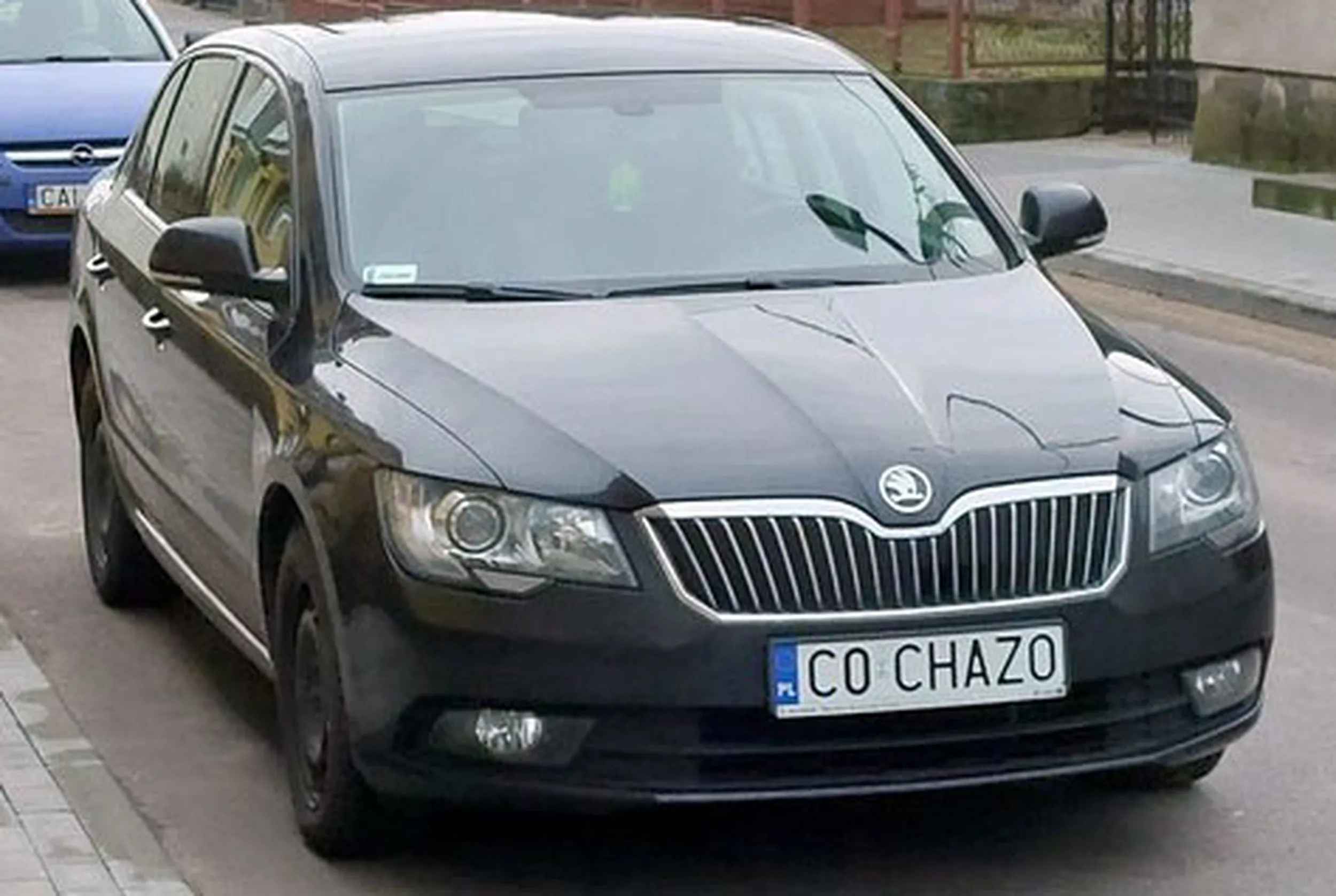 Fajny numer, blacha C0 CHAZO