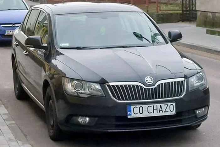 Fajny numer, blacha C0 CHAZO