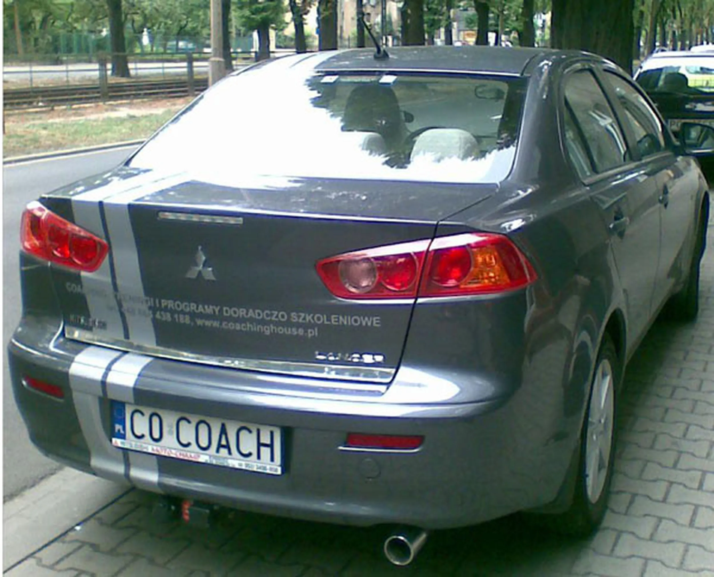 Fajny numer, blacha C0 COACH