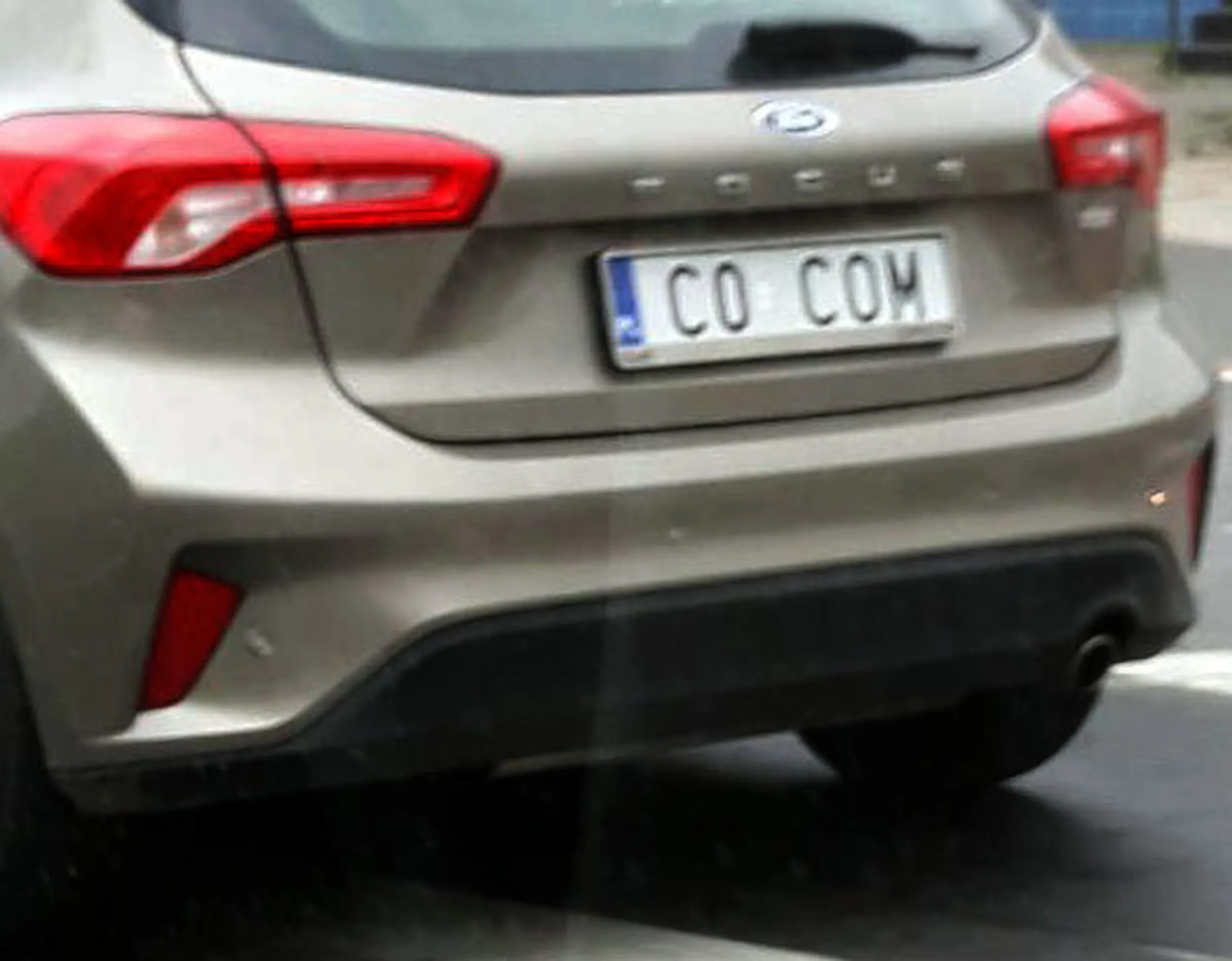 Fajny numer, blacha C0 COM