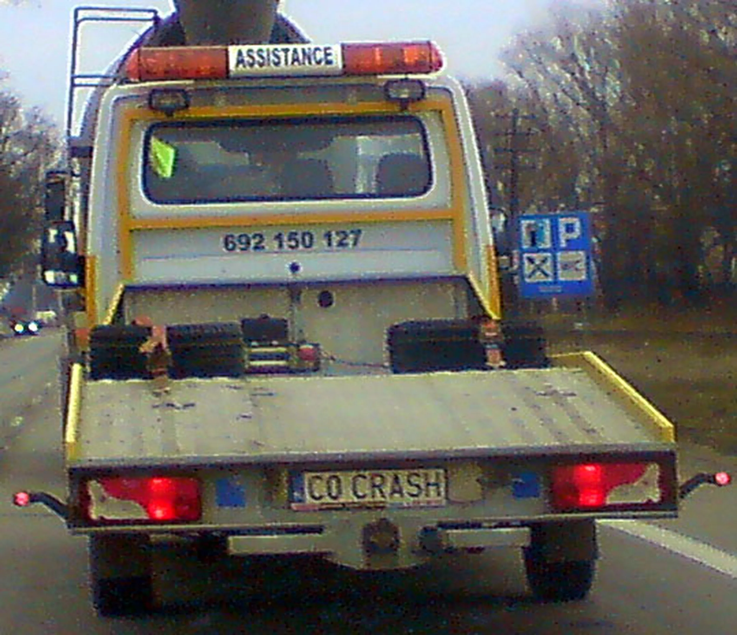 Fajny numer, blacha C0 CRASH