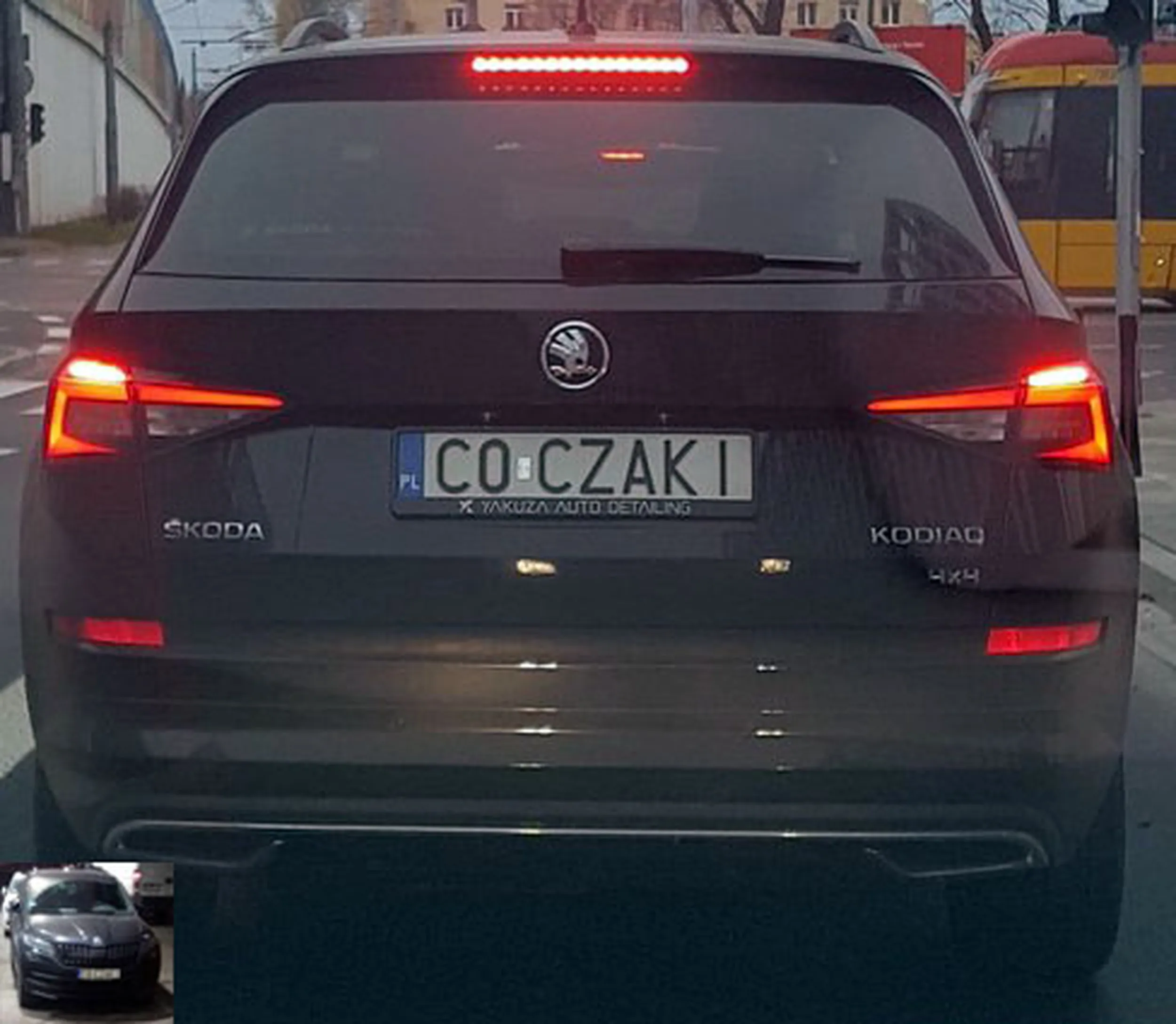 Fajny numer, blacha C0 CZAKI