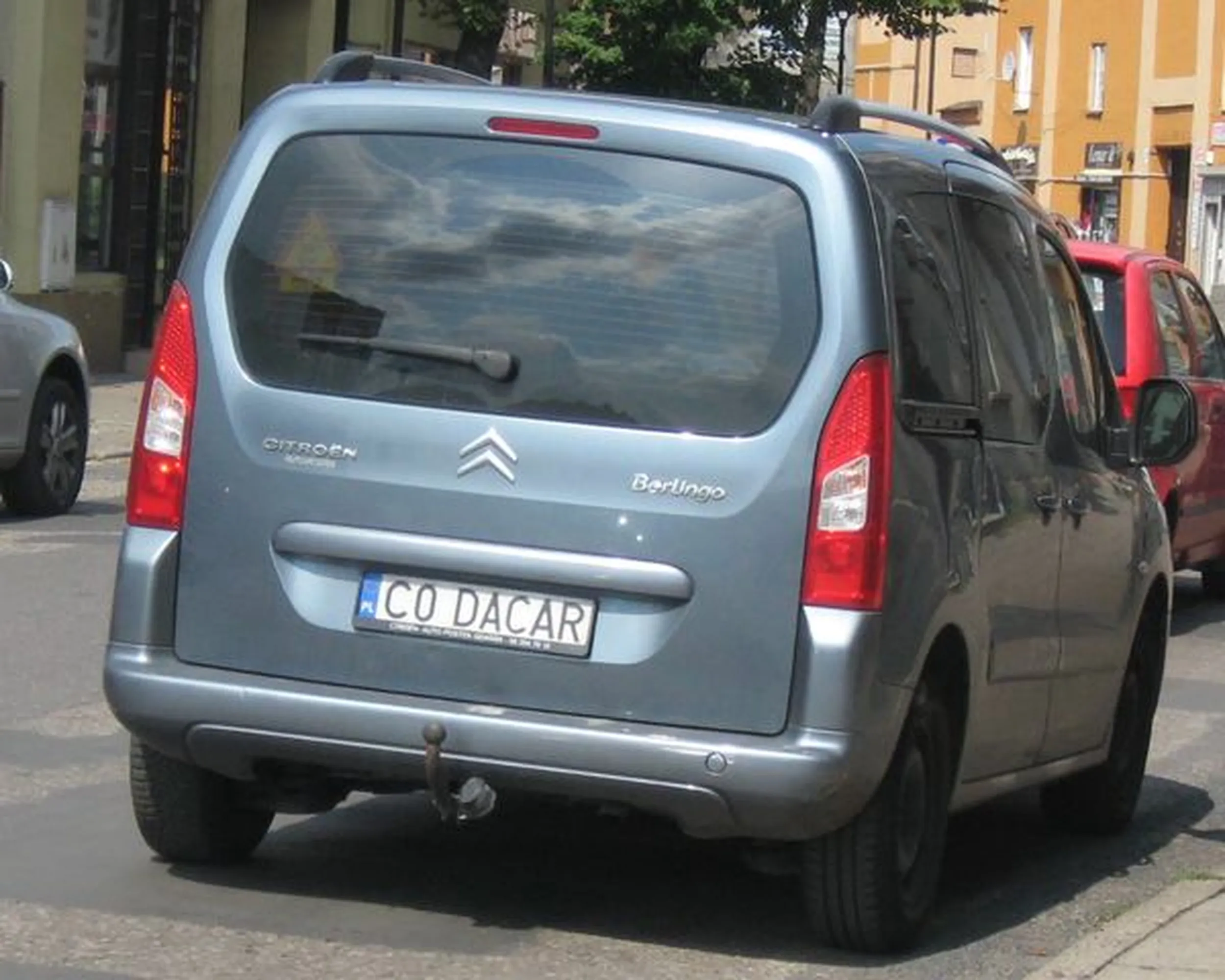 Fajny numer, blacha C0 DACAR