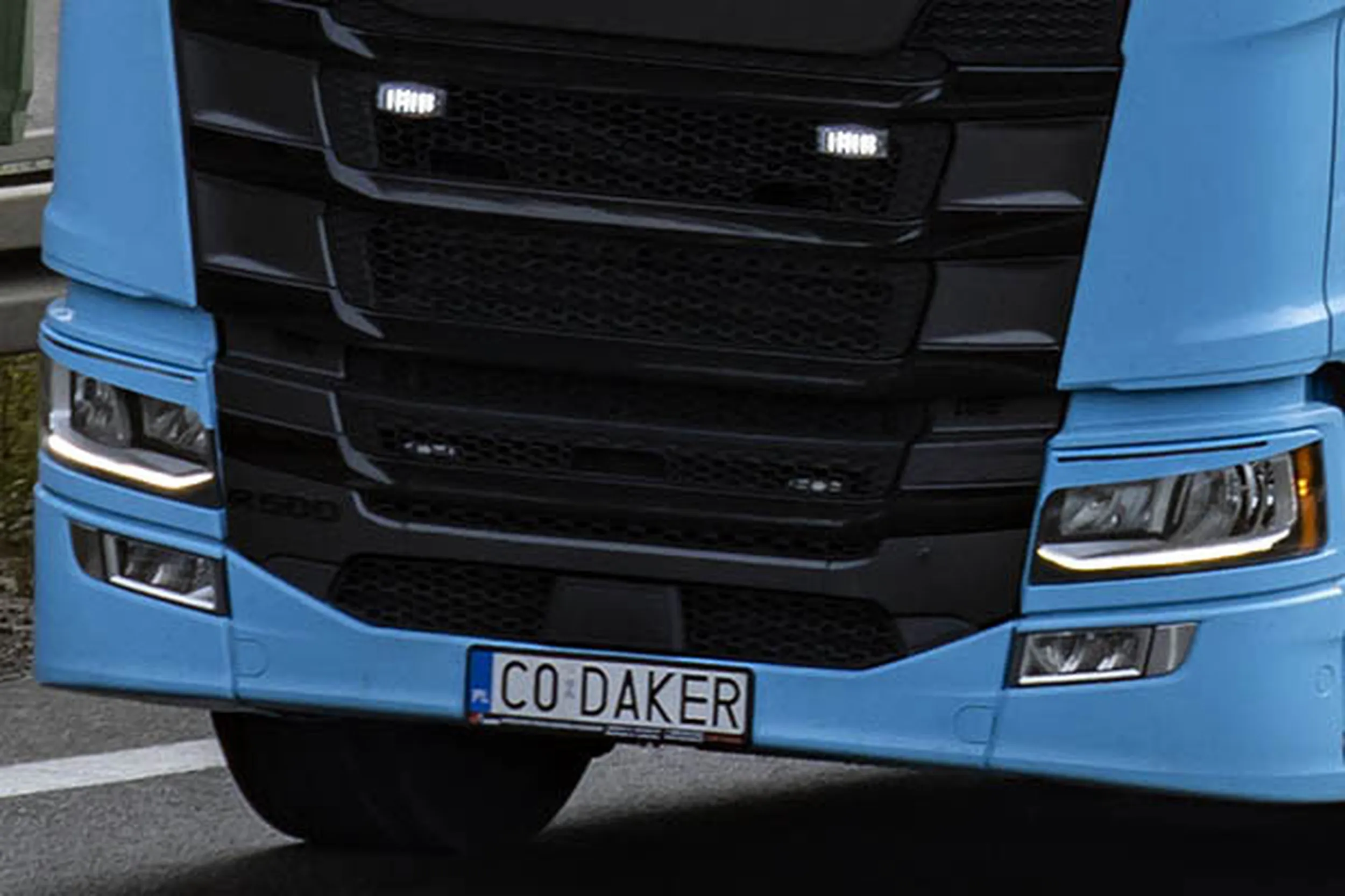 Fajny numer, blacha C0 DAKER