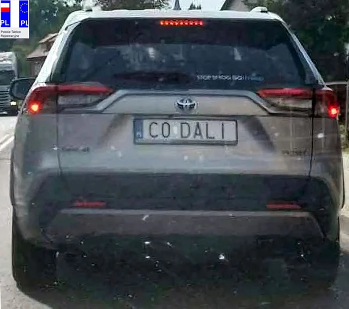 Fajny numer, blacha C0 DALI