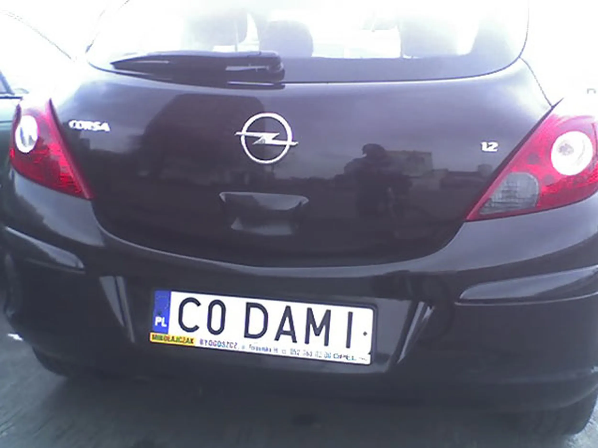 Fajny numer, blacha C0 DAMI