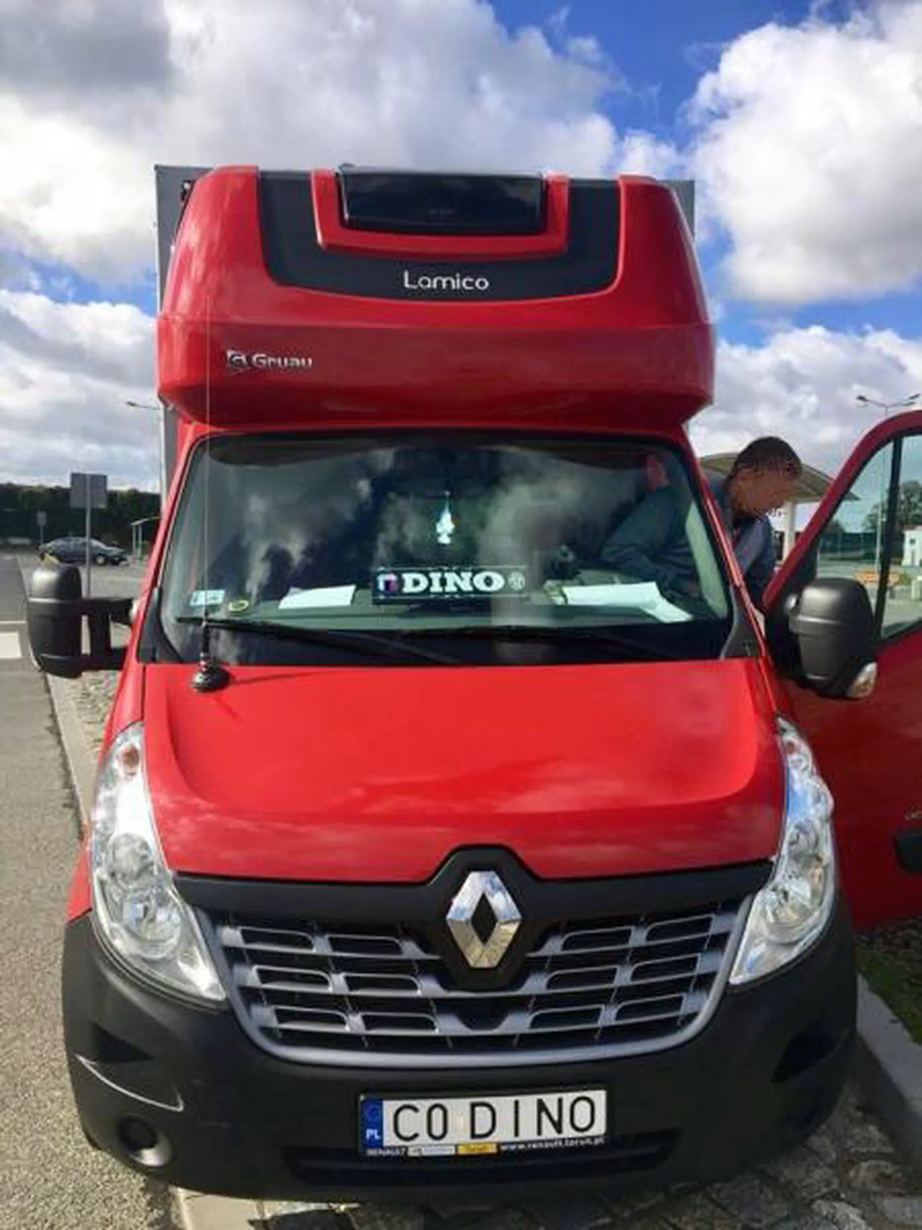 Fajny numer, blacha C0 DINO