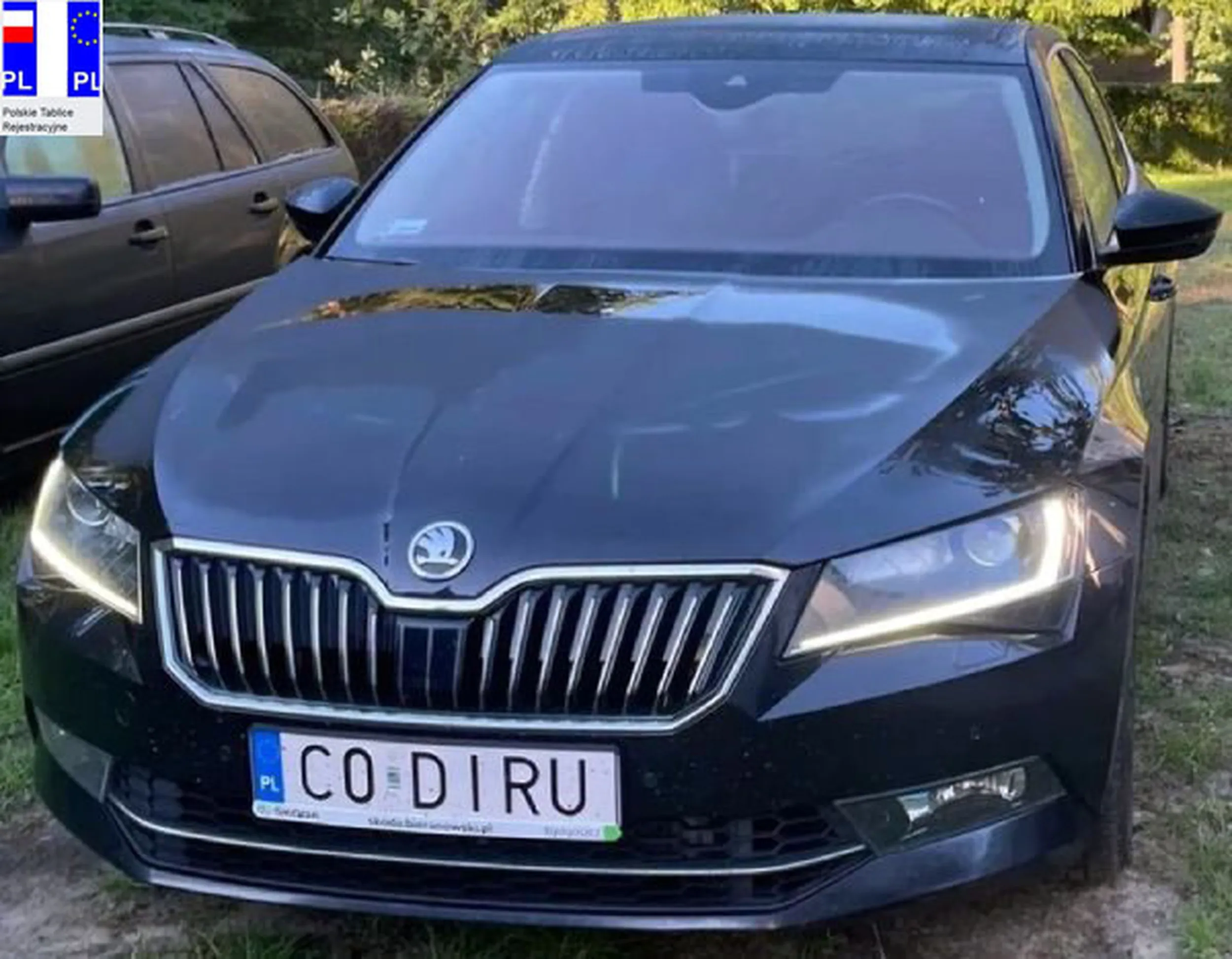 Fajny numer, blacha C0 DIRU