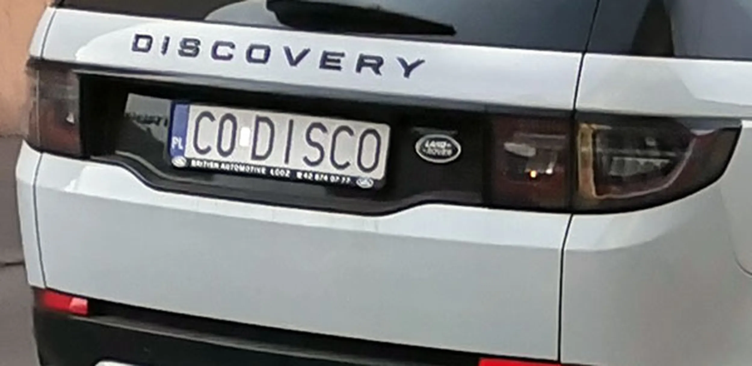 Fajny numer, blacha C0 DISCO