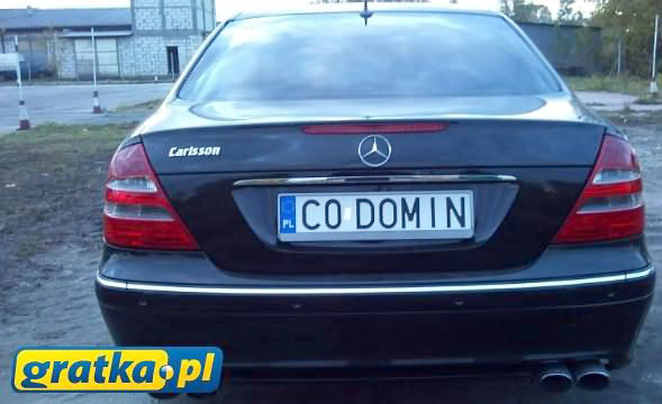 Fajny numer, blacha C0 DOMIN