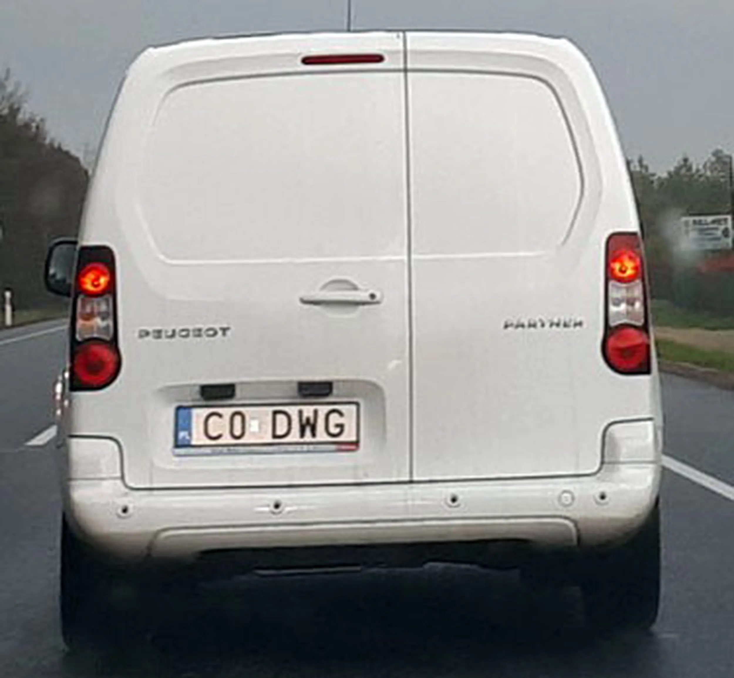 Fajny numer, blacha C0 DWG