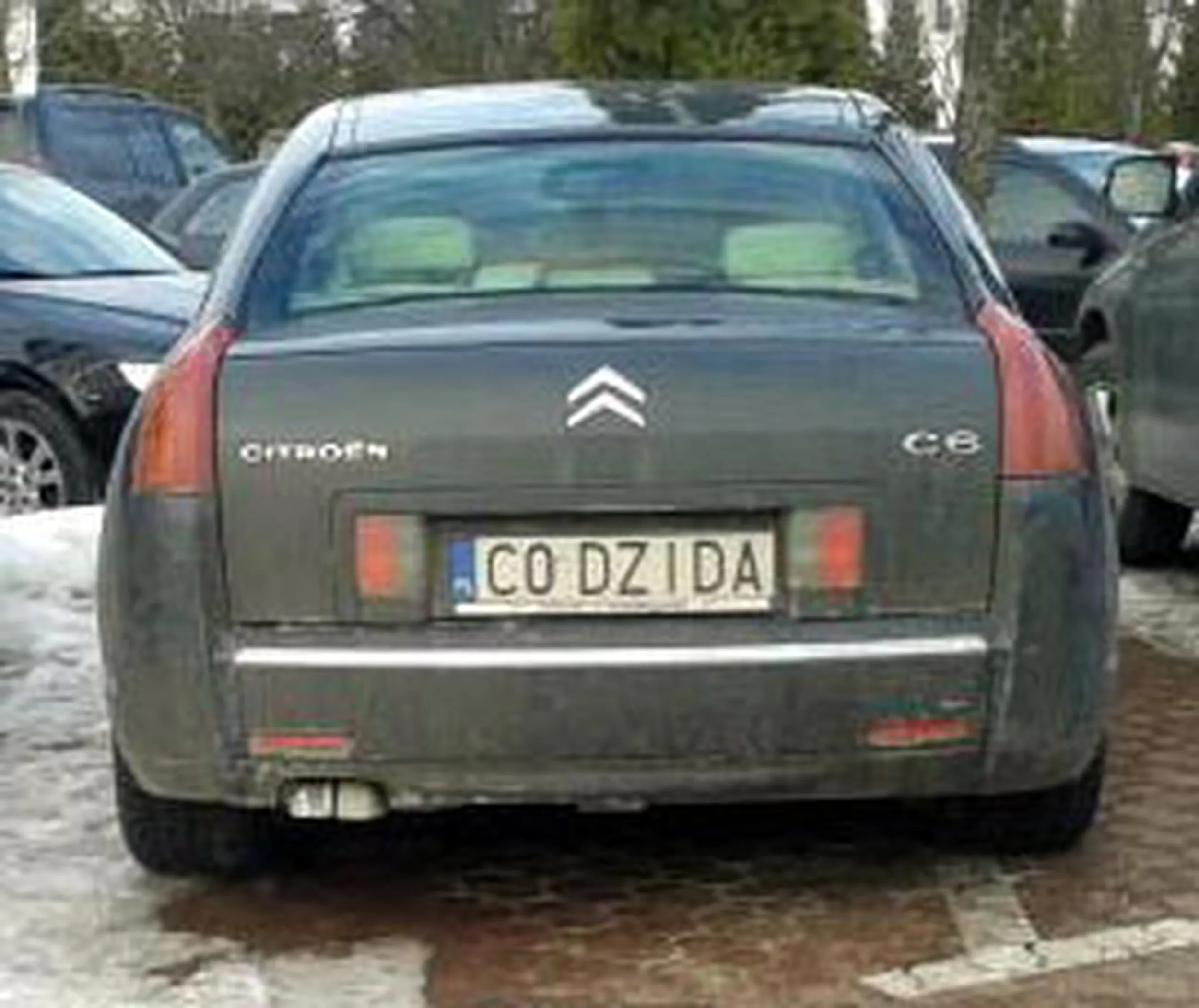 Fajny numer, blacha C0 DZIDA