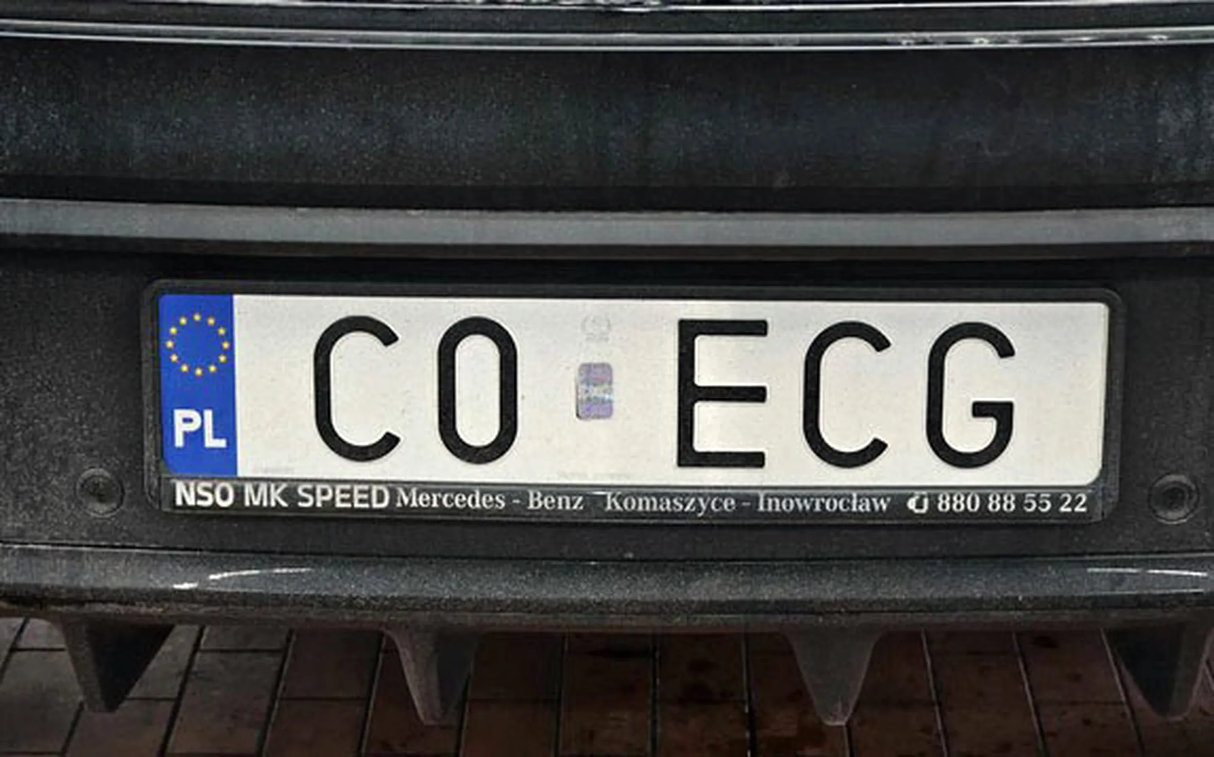 Fajny numer, blacha C0 ECG