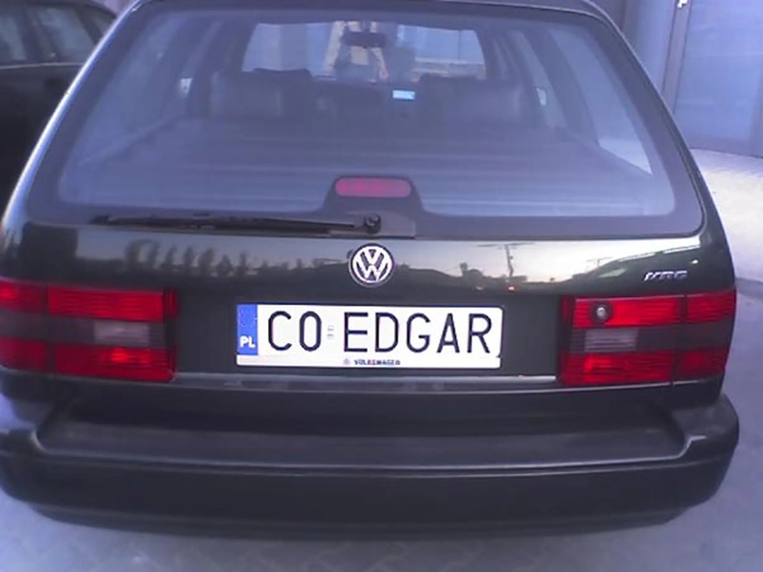 Fajny numer, blacha C0 EDGAR