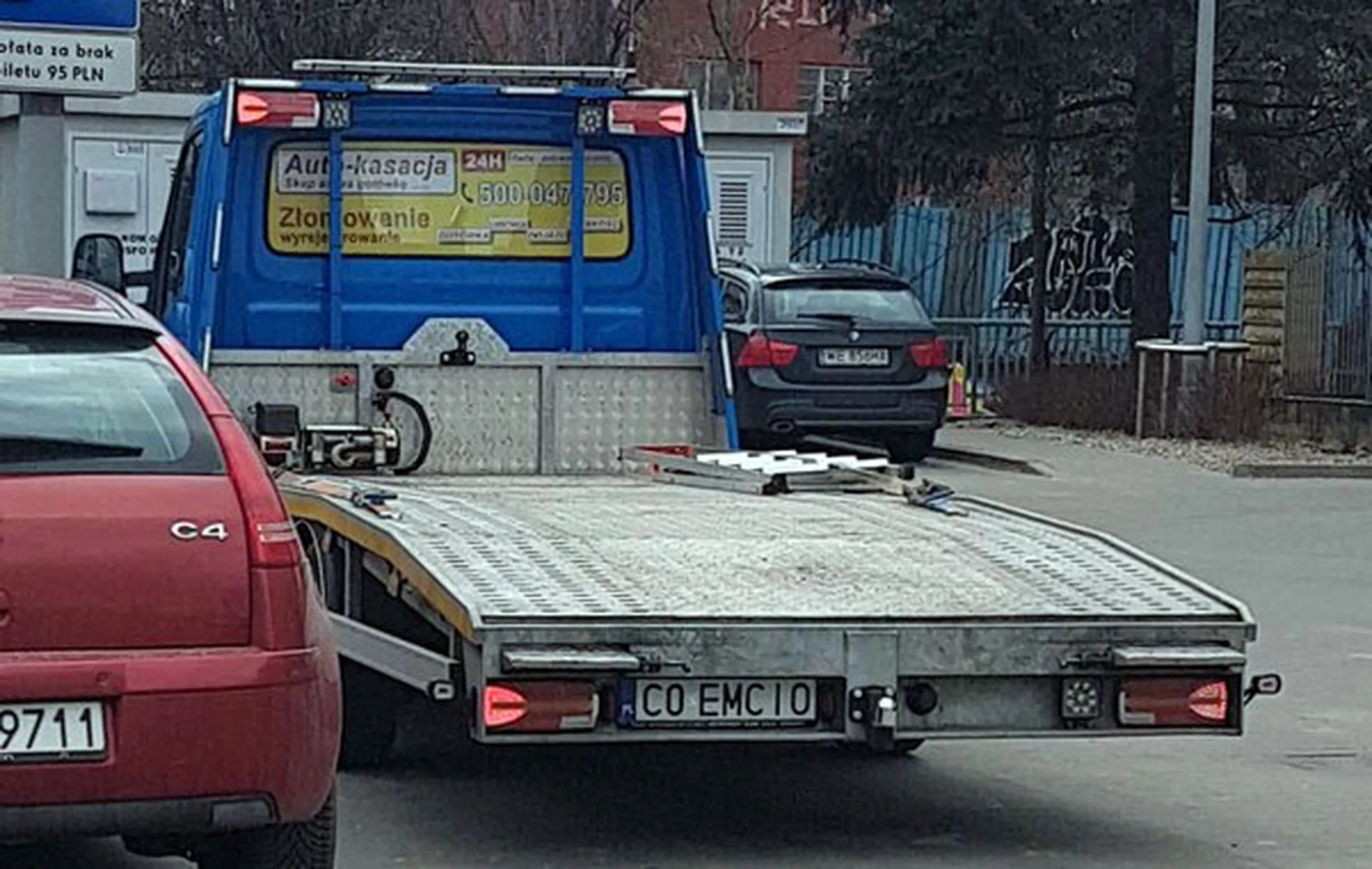 Fajny numer, blacha C0 EMCIO