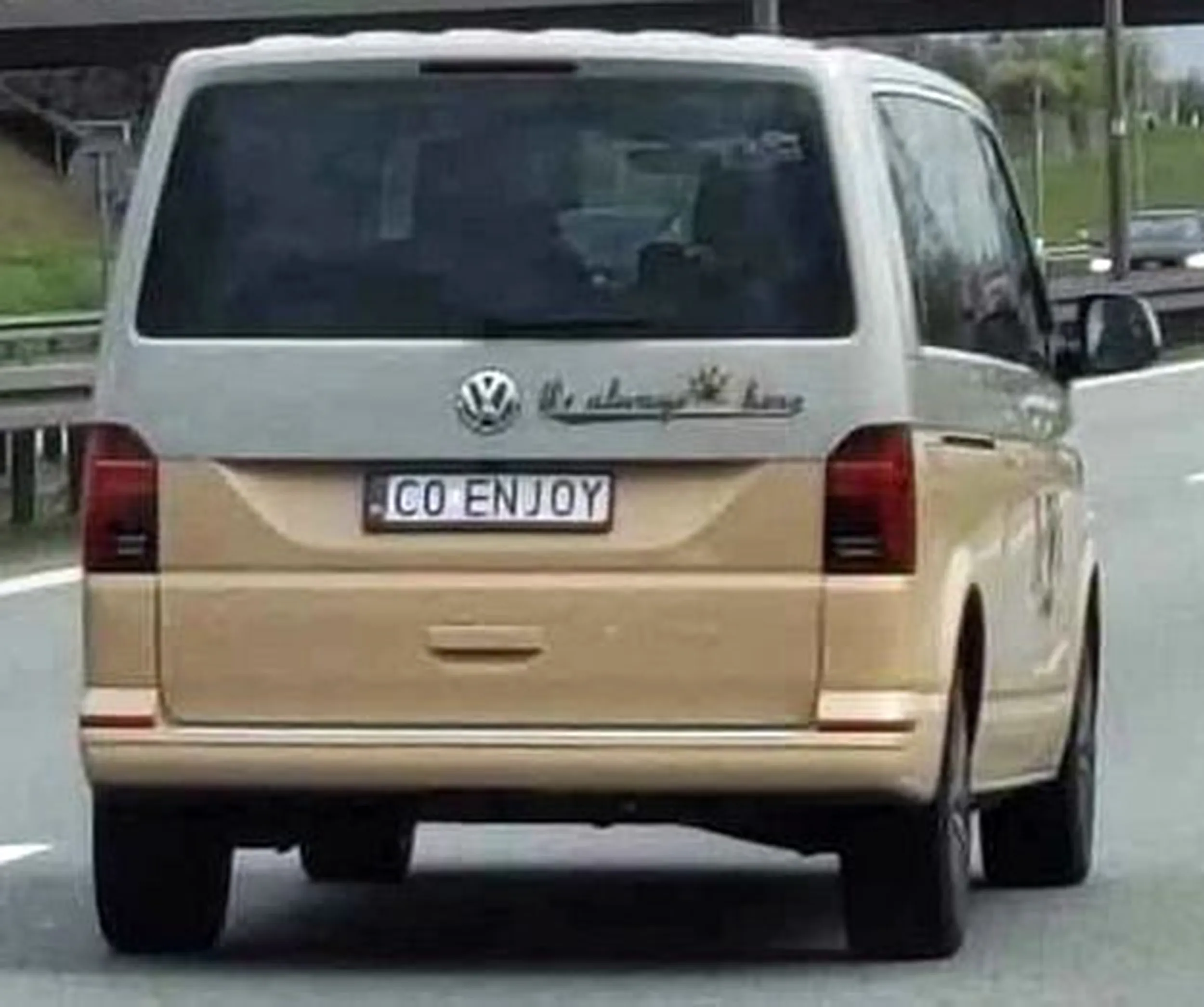 Fajny numer, blacha C0 ENJOY