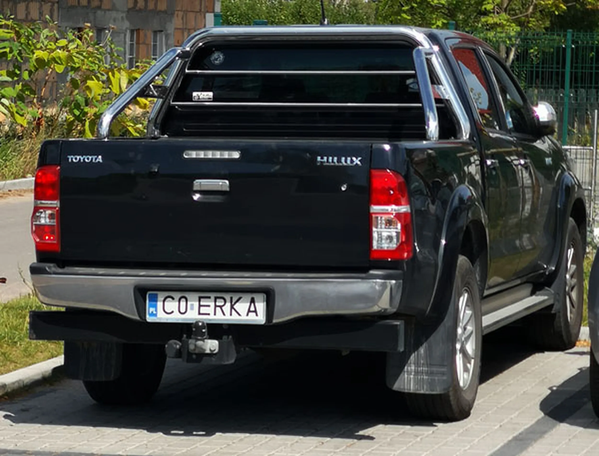 Fajny numer, blacha C0 ERKA