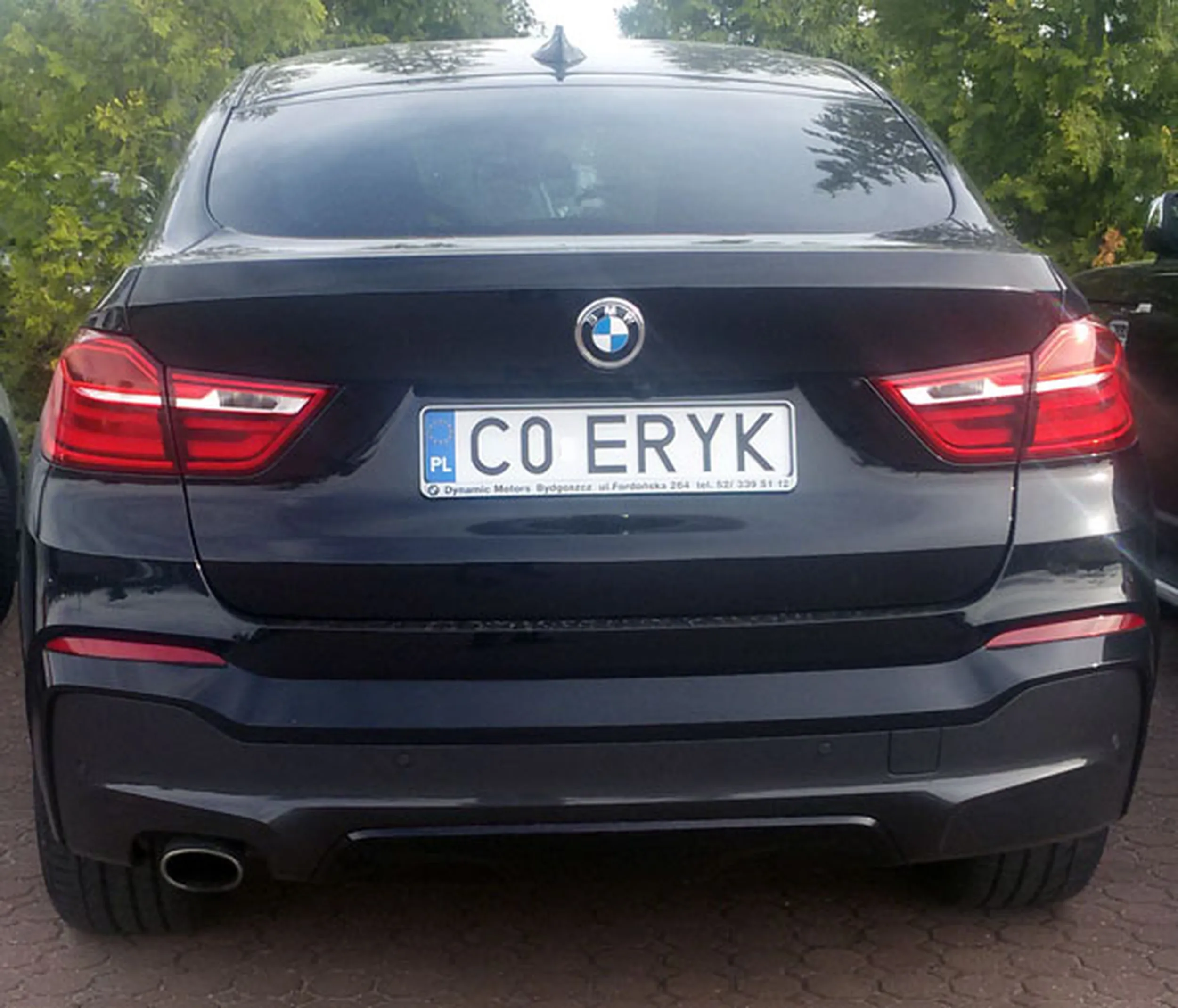 Fajny numer, blacha C0 ERYK