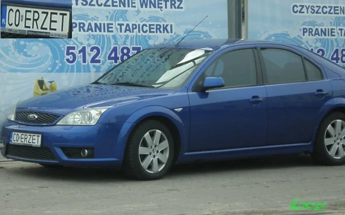 Fajny numer, blacha C0 ERZET