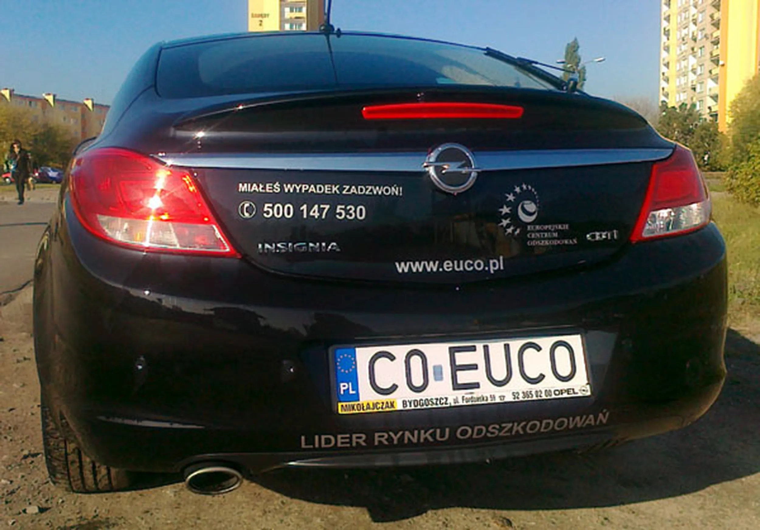 Fajny numer, blacha C0 EUCO