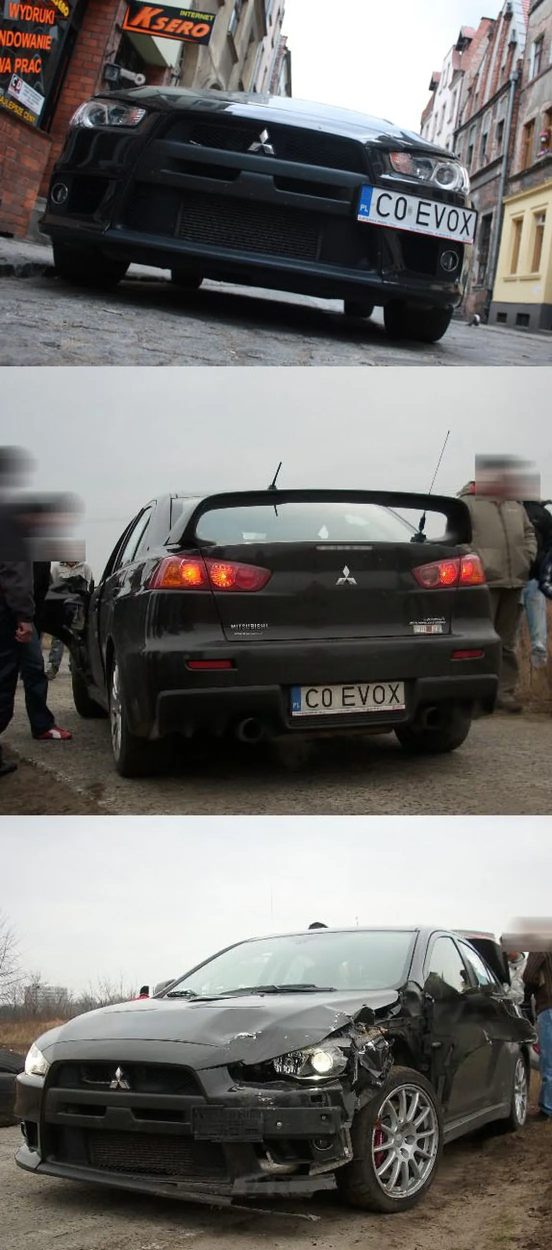 Fajny numer, blacha C0 EVOX