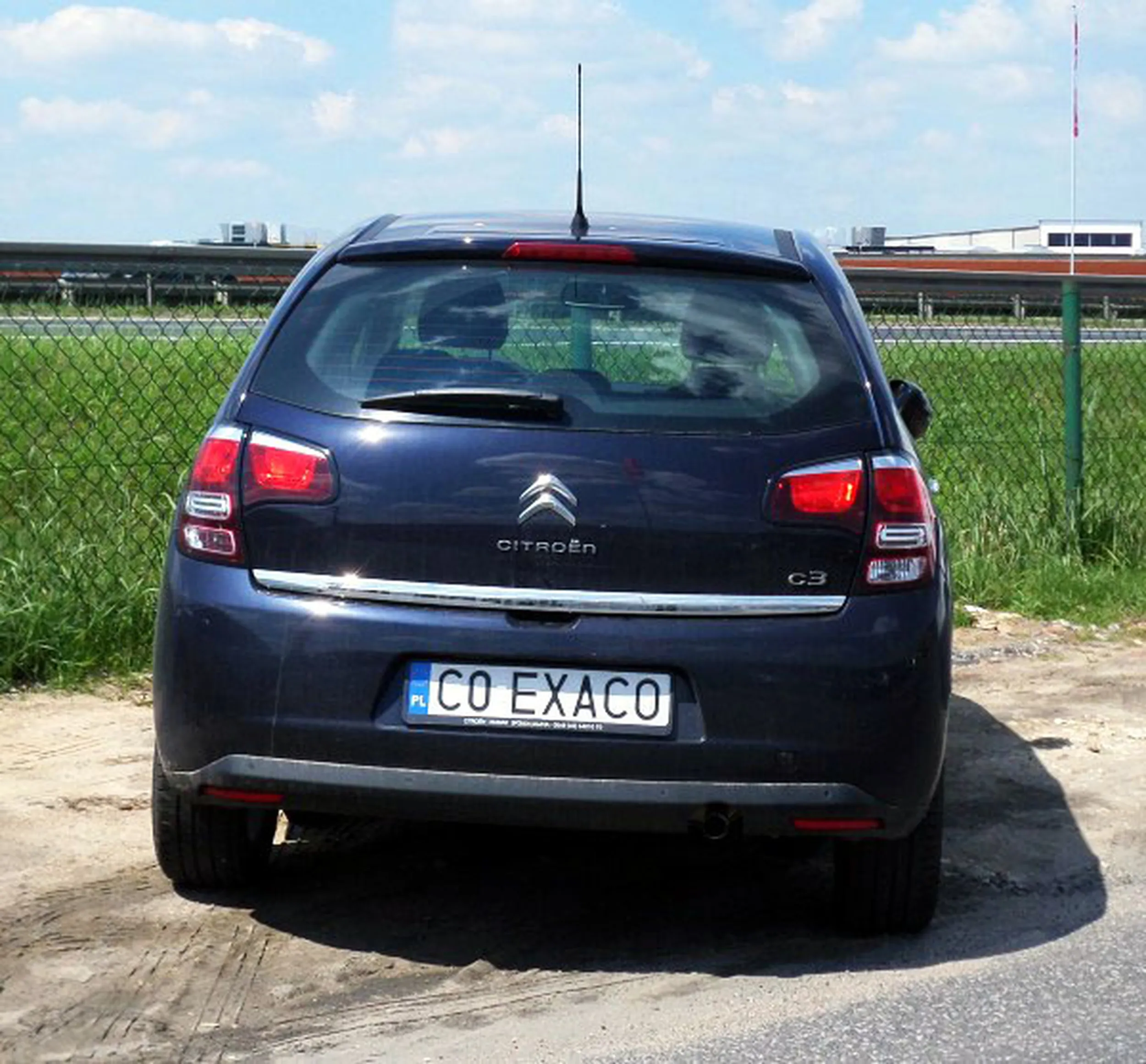 Fajny numer, blacha C0 EXACO