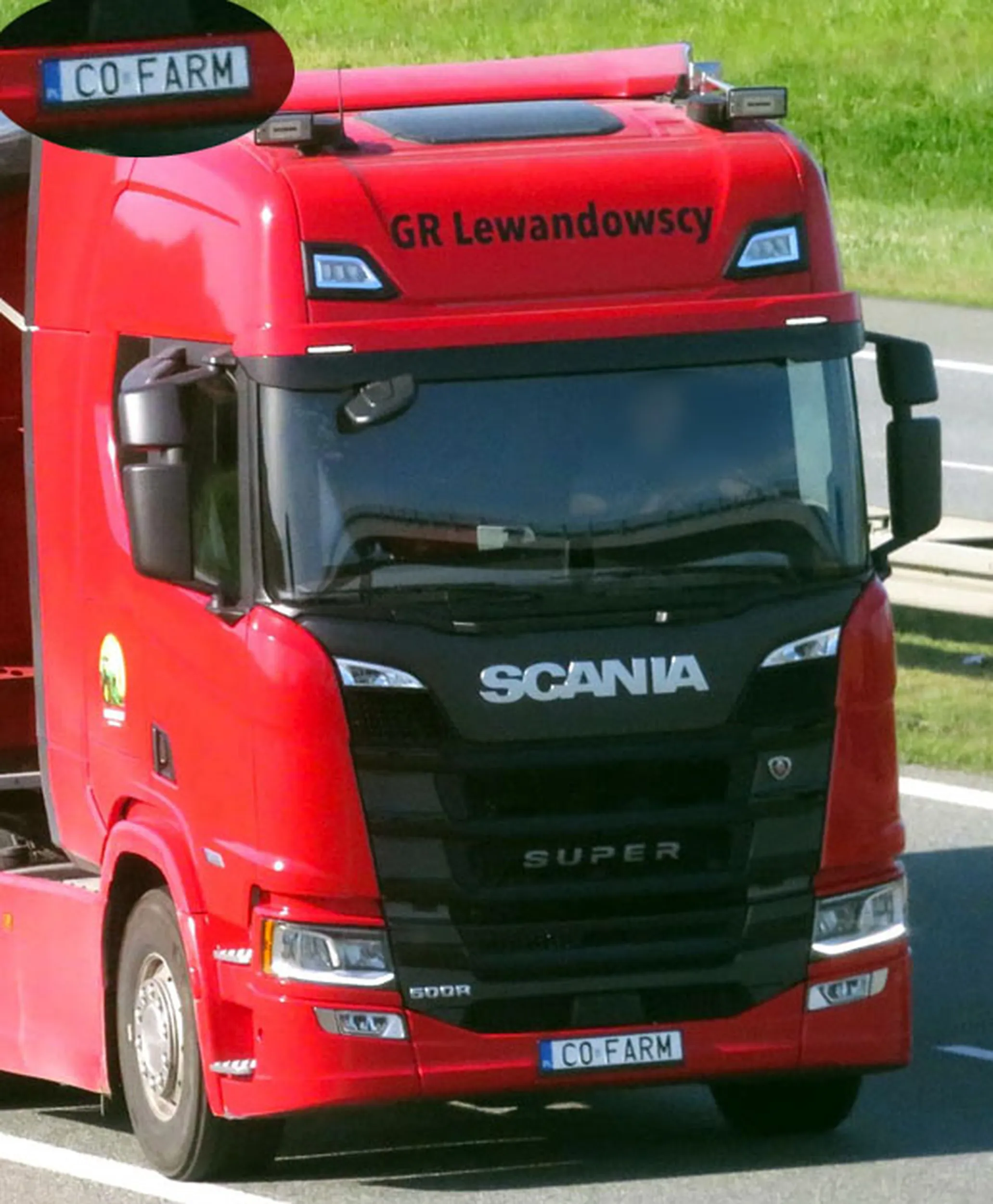 Fajny numer, blacha C0 FARM