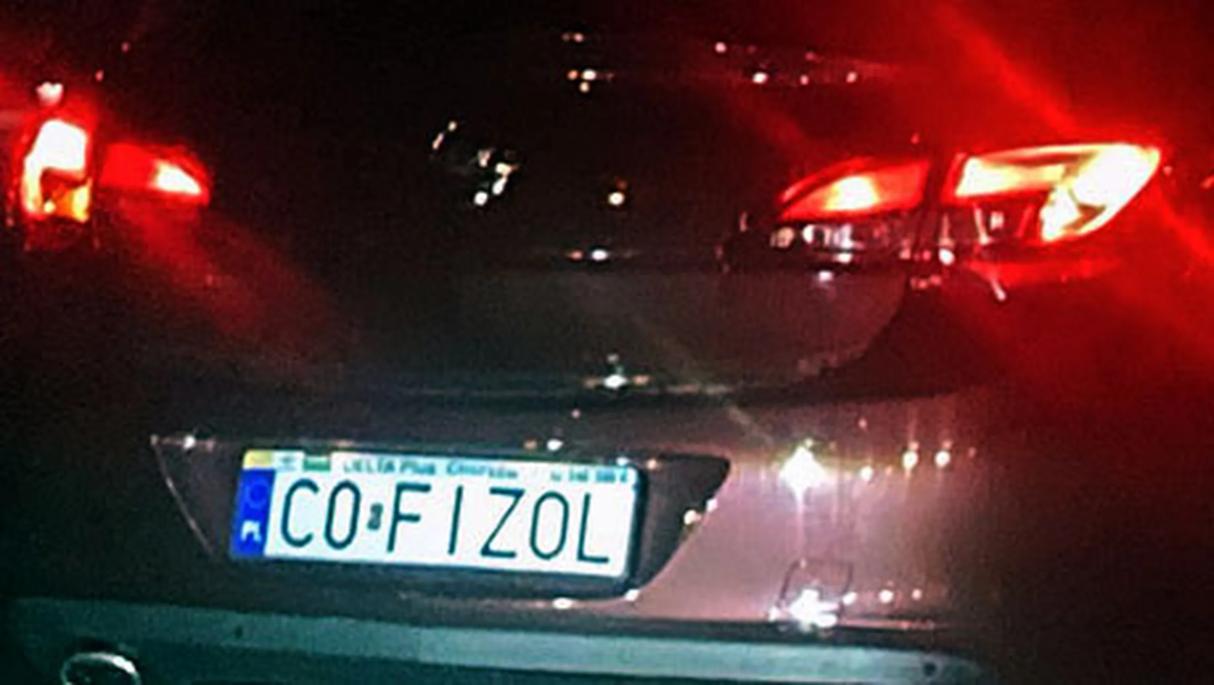 Fajny numer, blacha C0 FIZOL