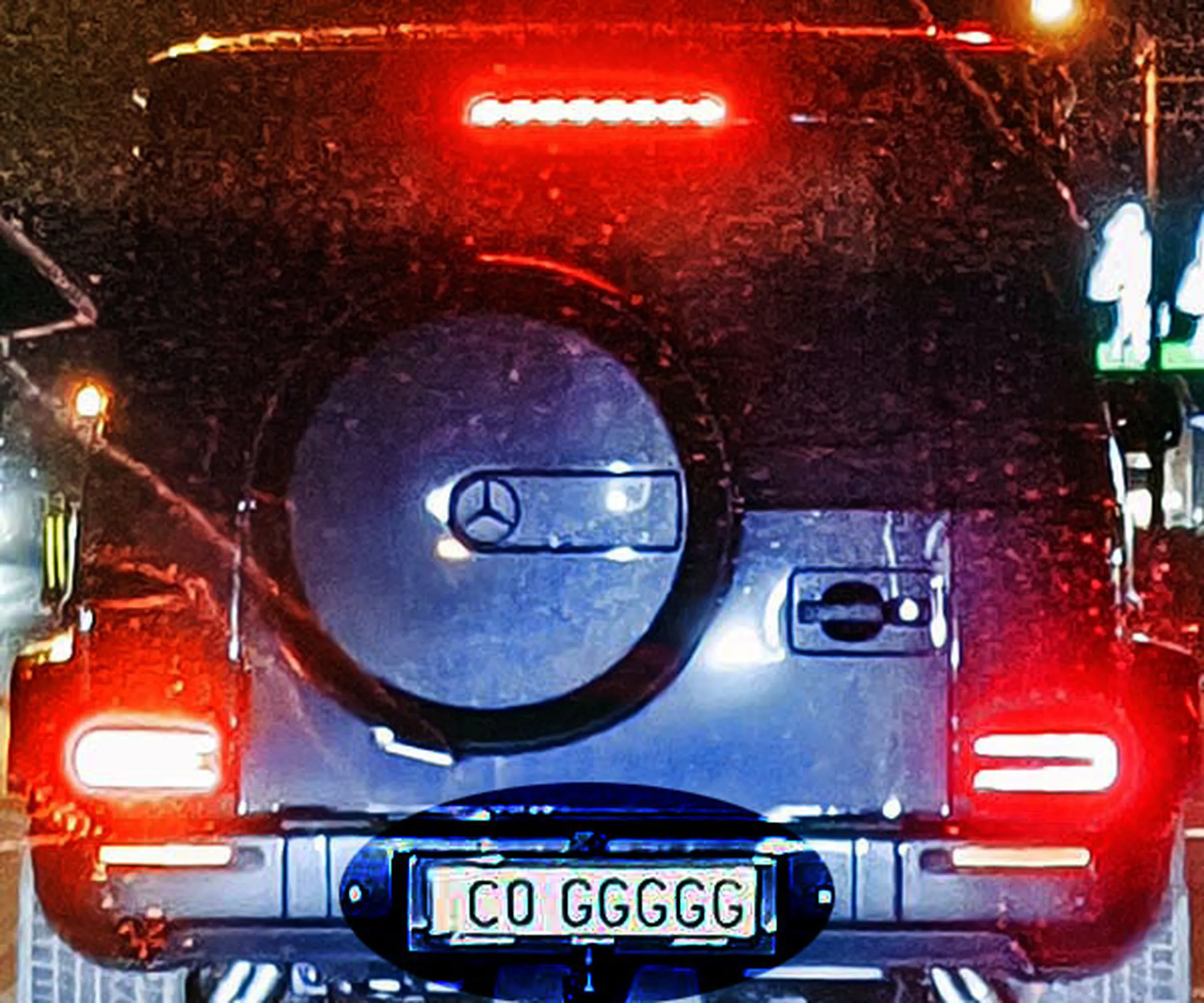 Fajny numer, blacha C0 GGGGG