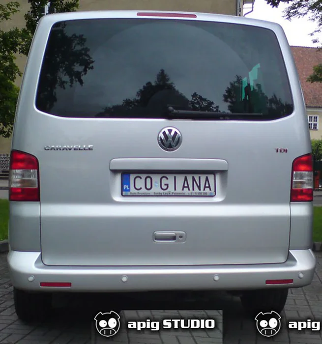 Fajny numer, blacha C0 GIANA