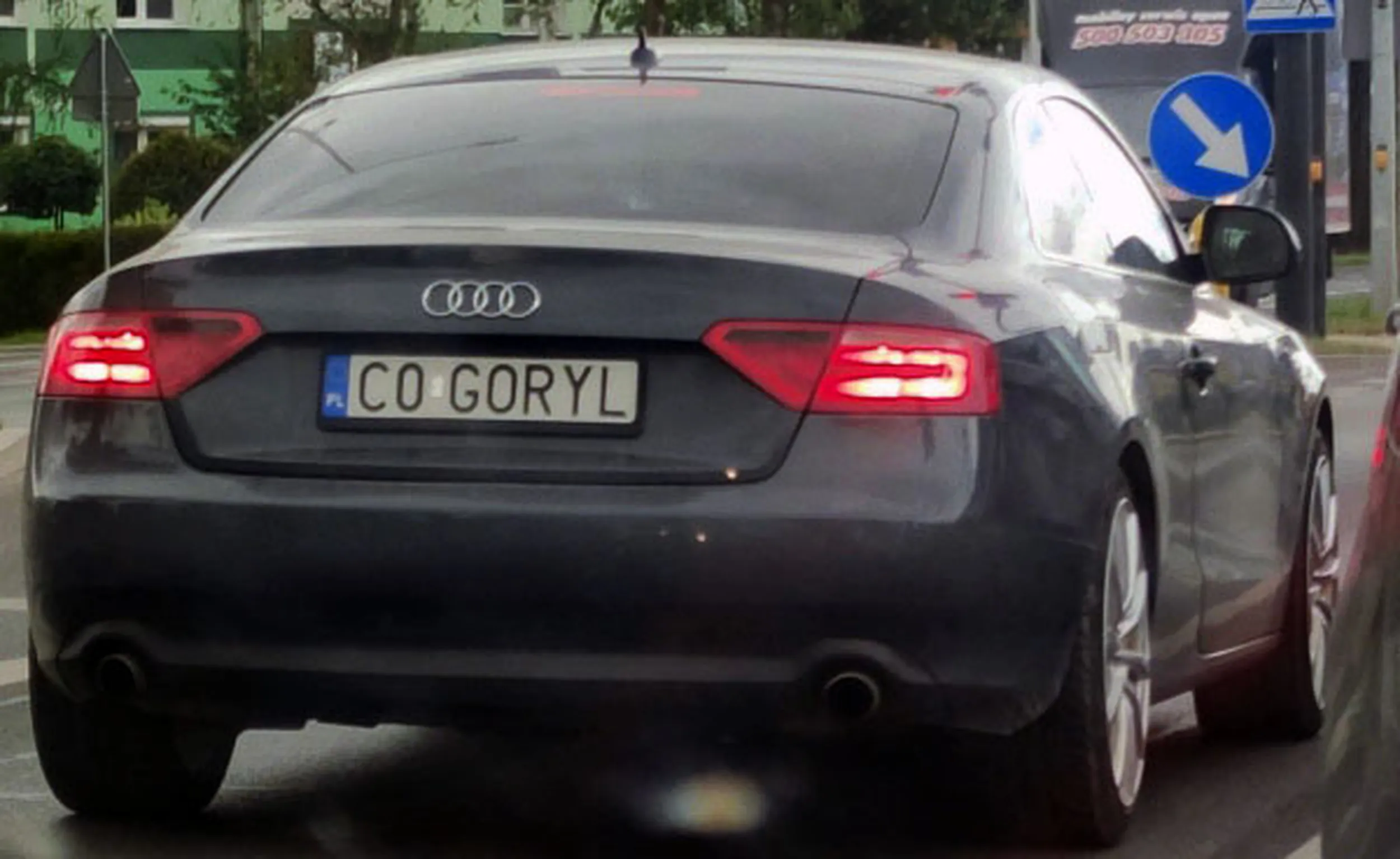 Fajny numer, blacha C0 GORYL