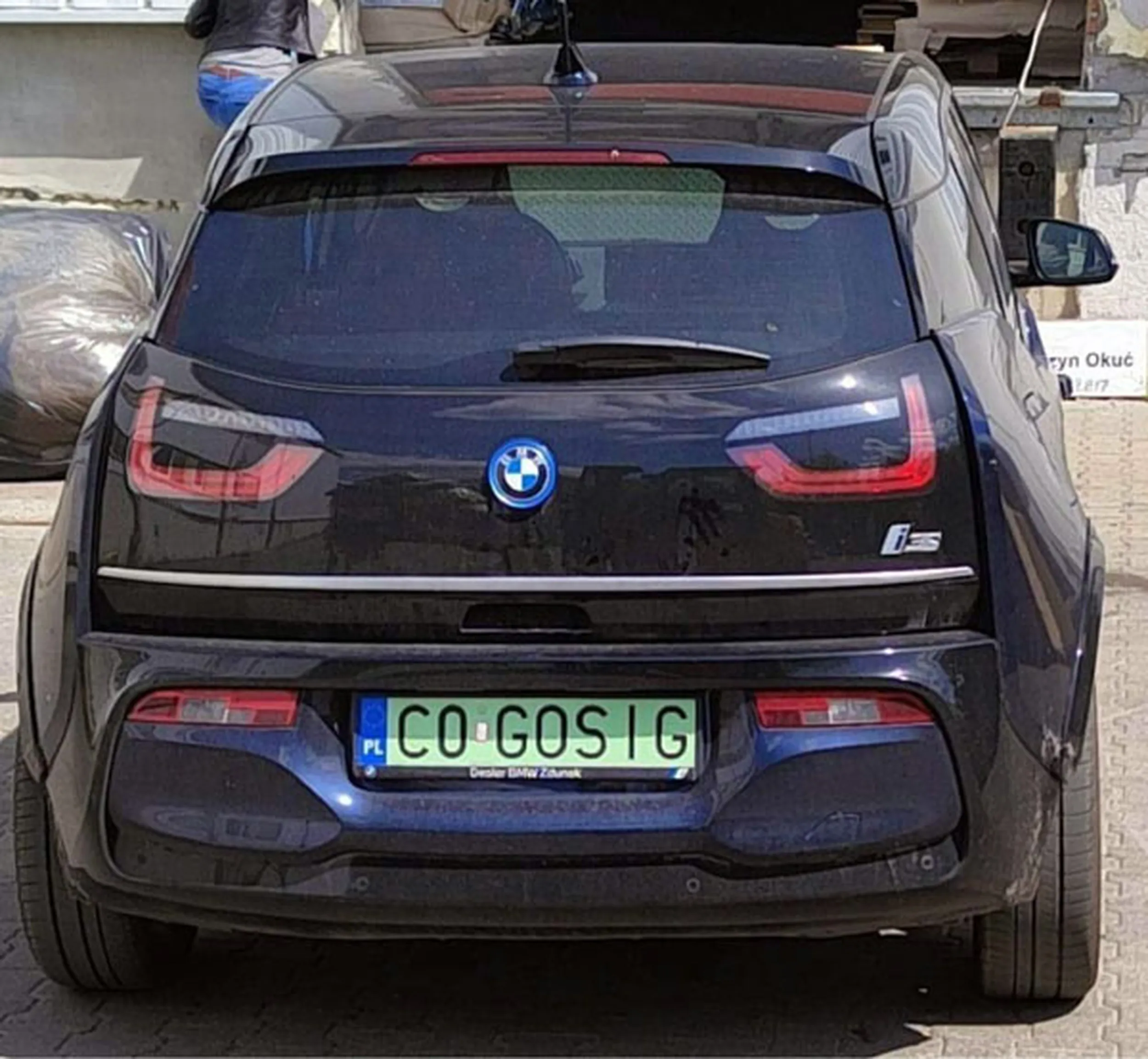 Fajny numer, blacha C0 GOSIG