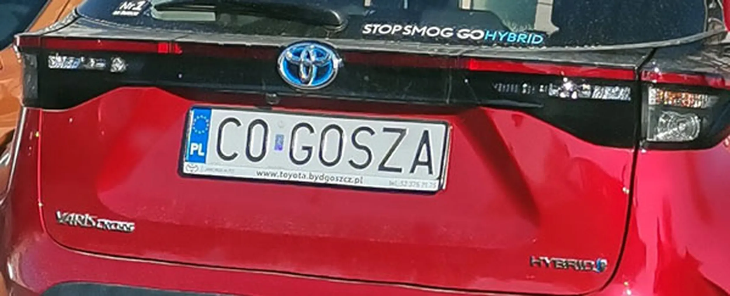 Fajny numer, blacha C0 GOSZA