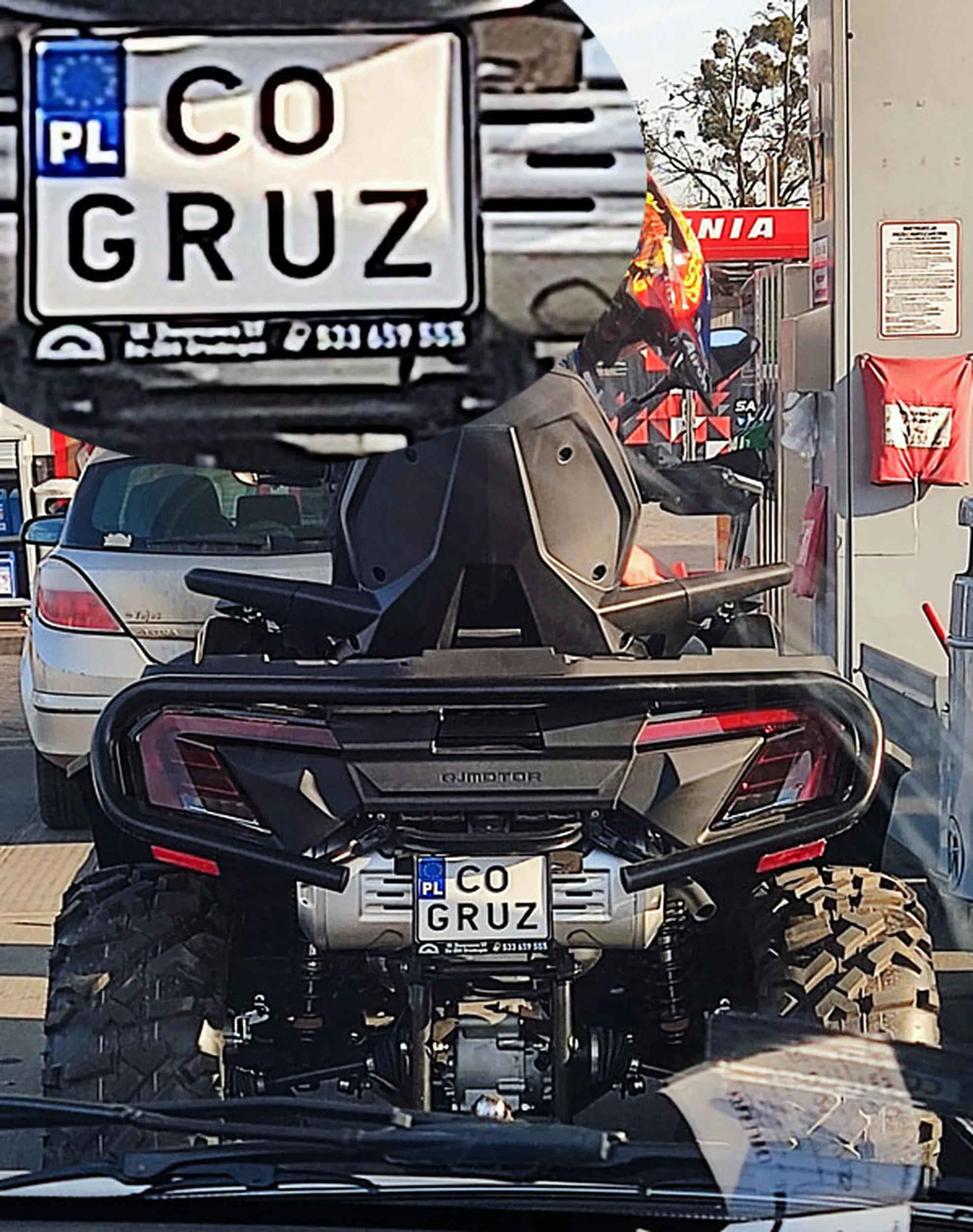 Fajny numer, blacha C0 GRUZ