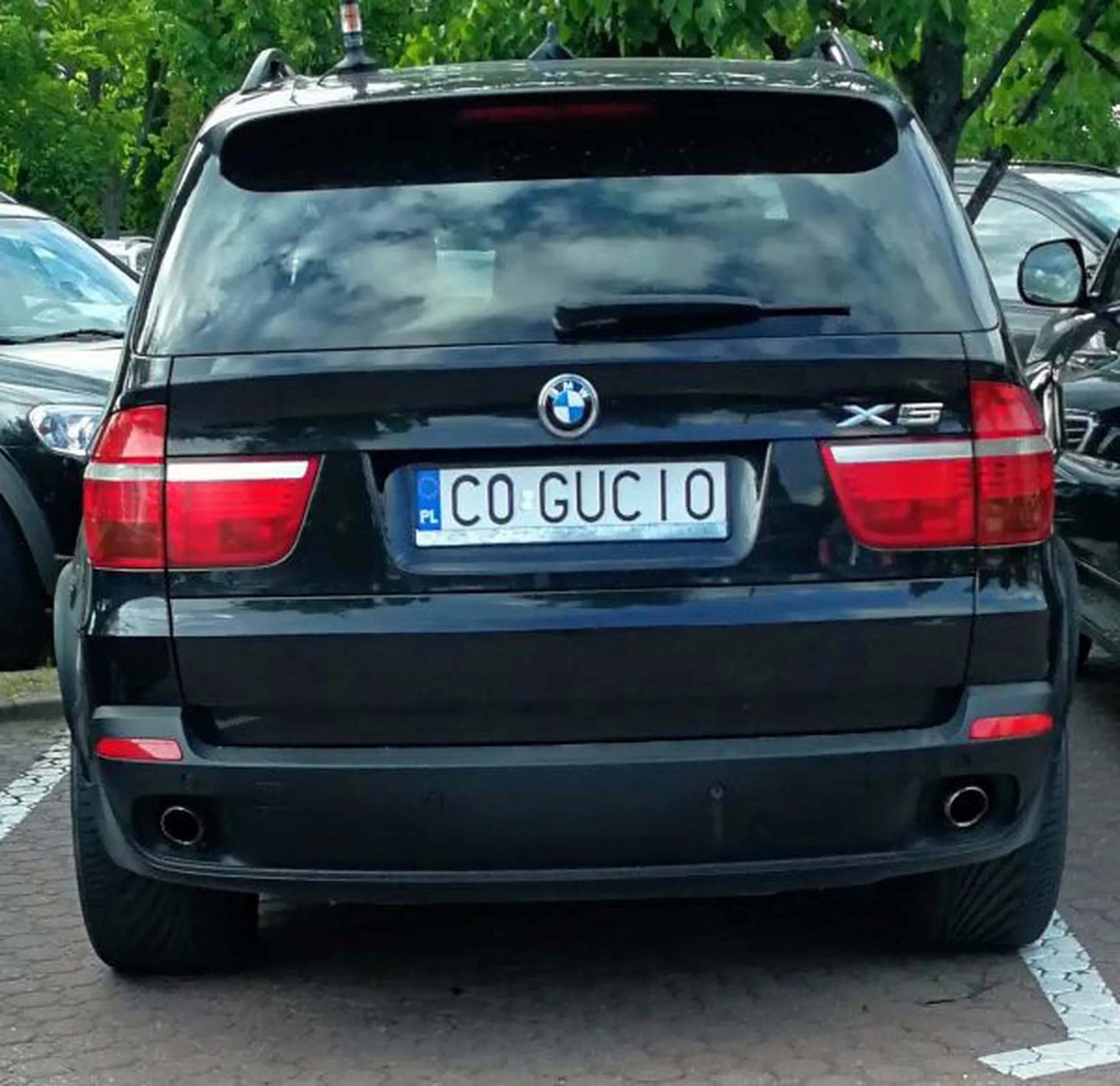 Fajny numer, blacha C0 GUCIO