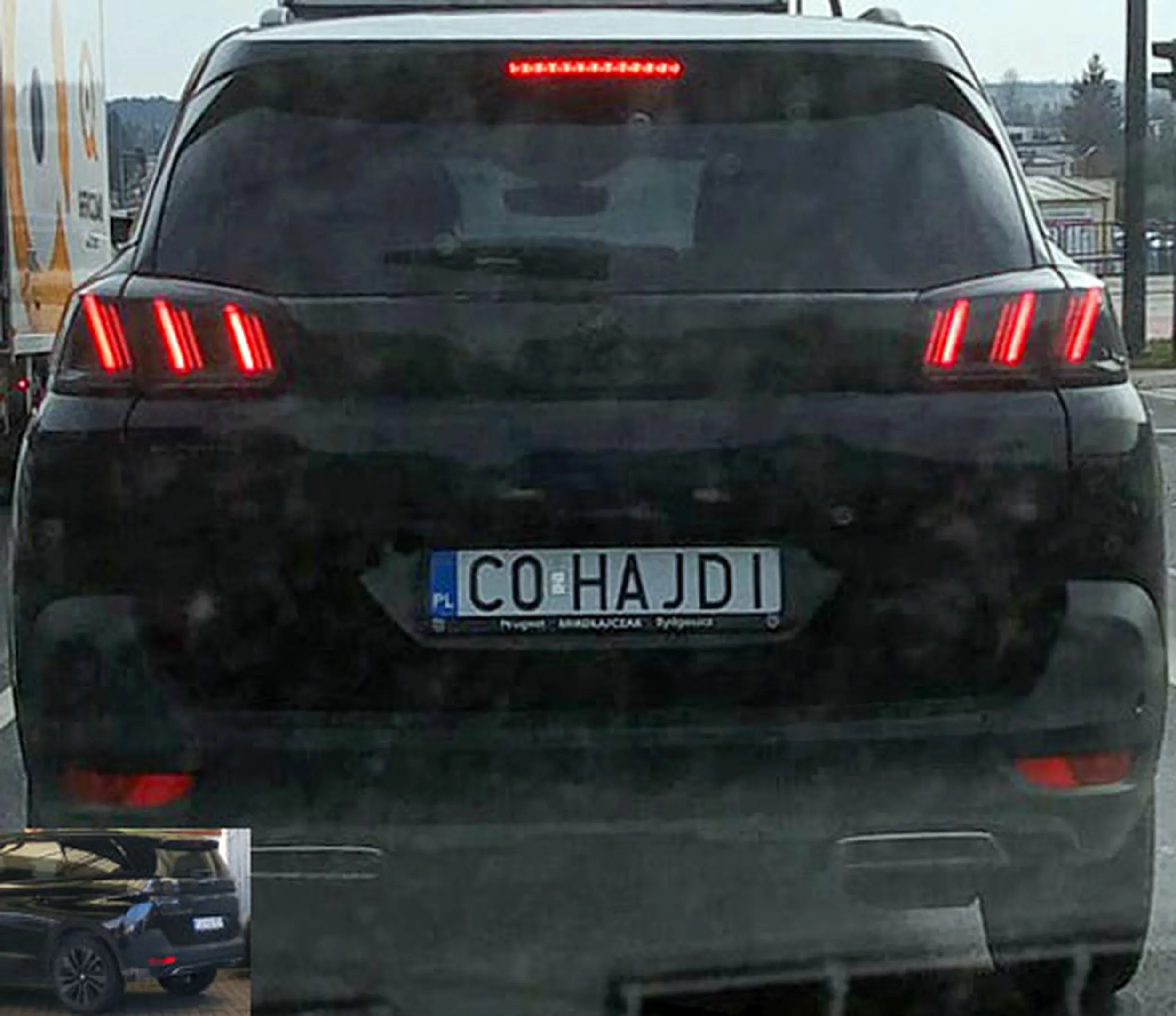 Fajny numer, blacha C0 HAJDI