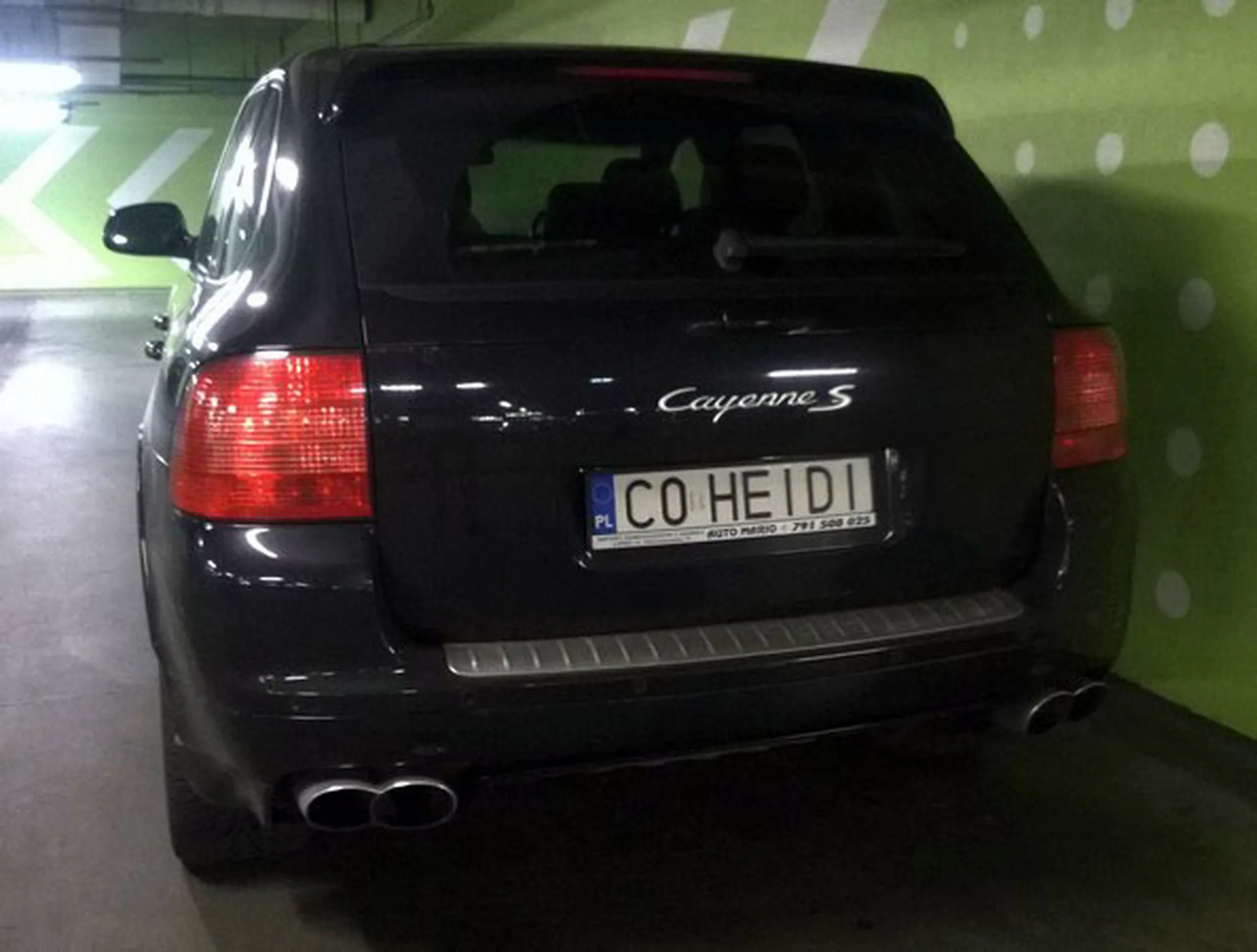 Fajny numer, blacha C0 HEIDI