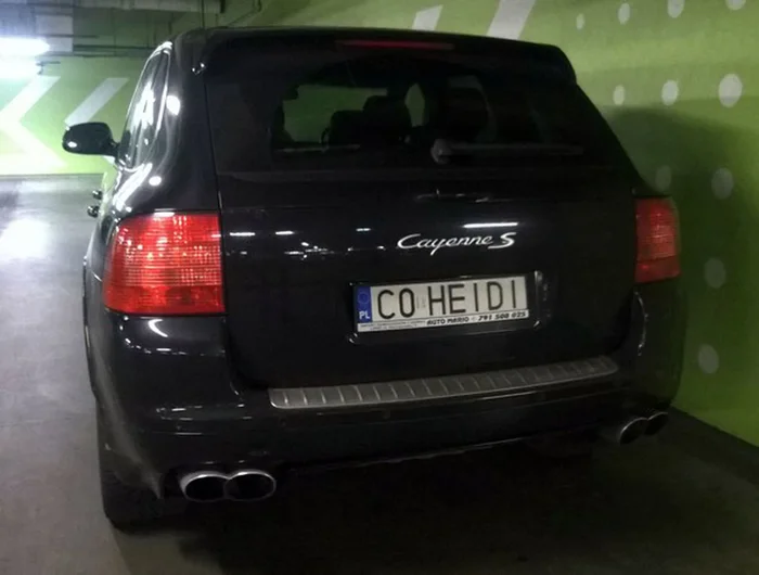 Fajny numer, blacha C0 HEIDI