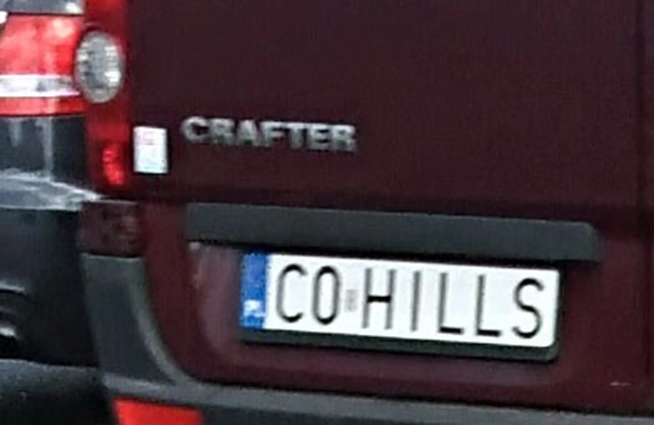 Fajny numer, blacha C0 HILLS