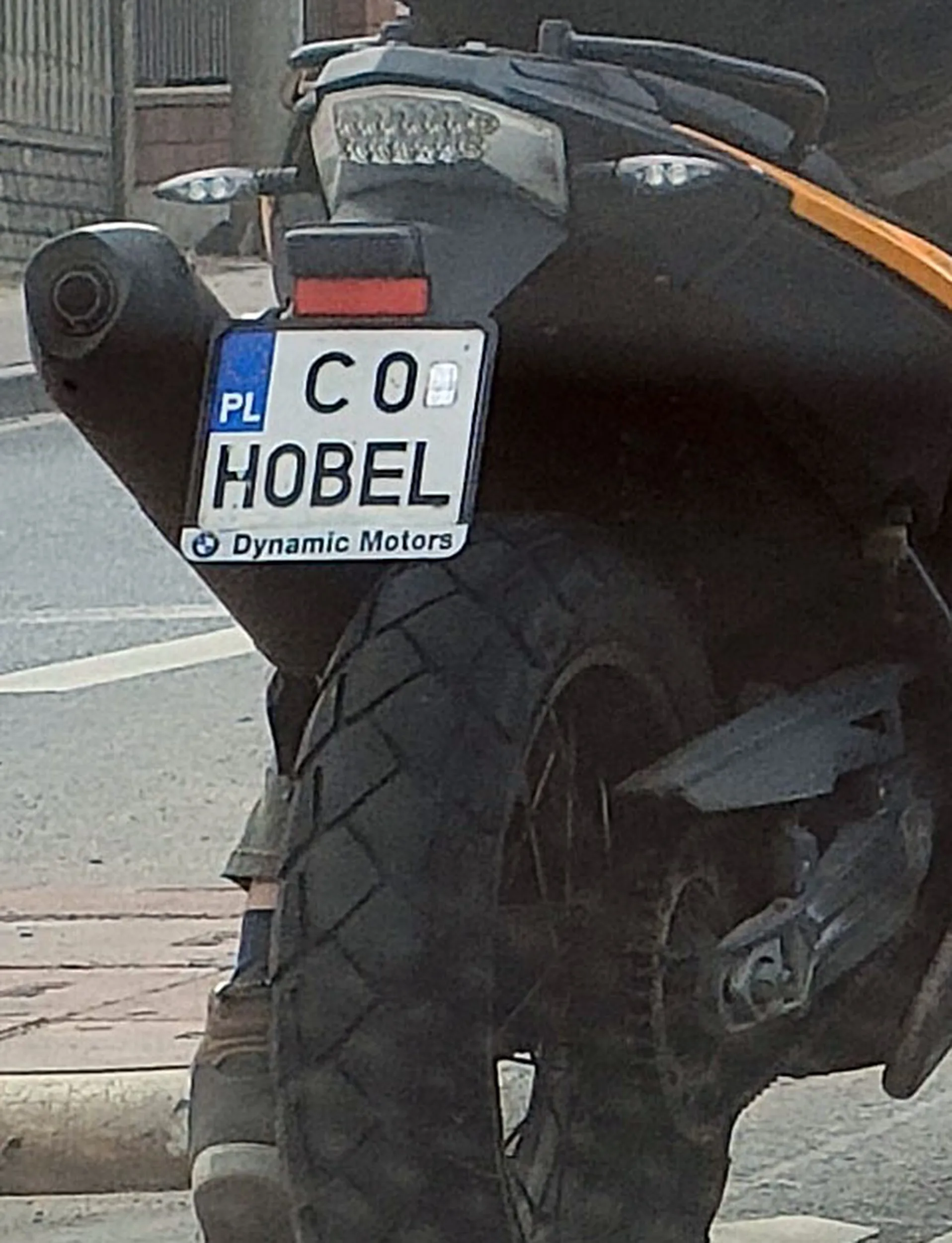 Fajny numer, blacha C0 HOBEL