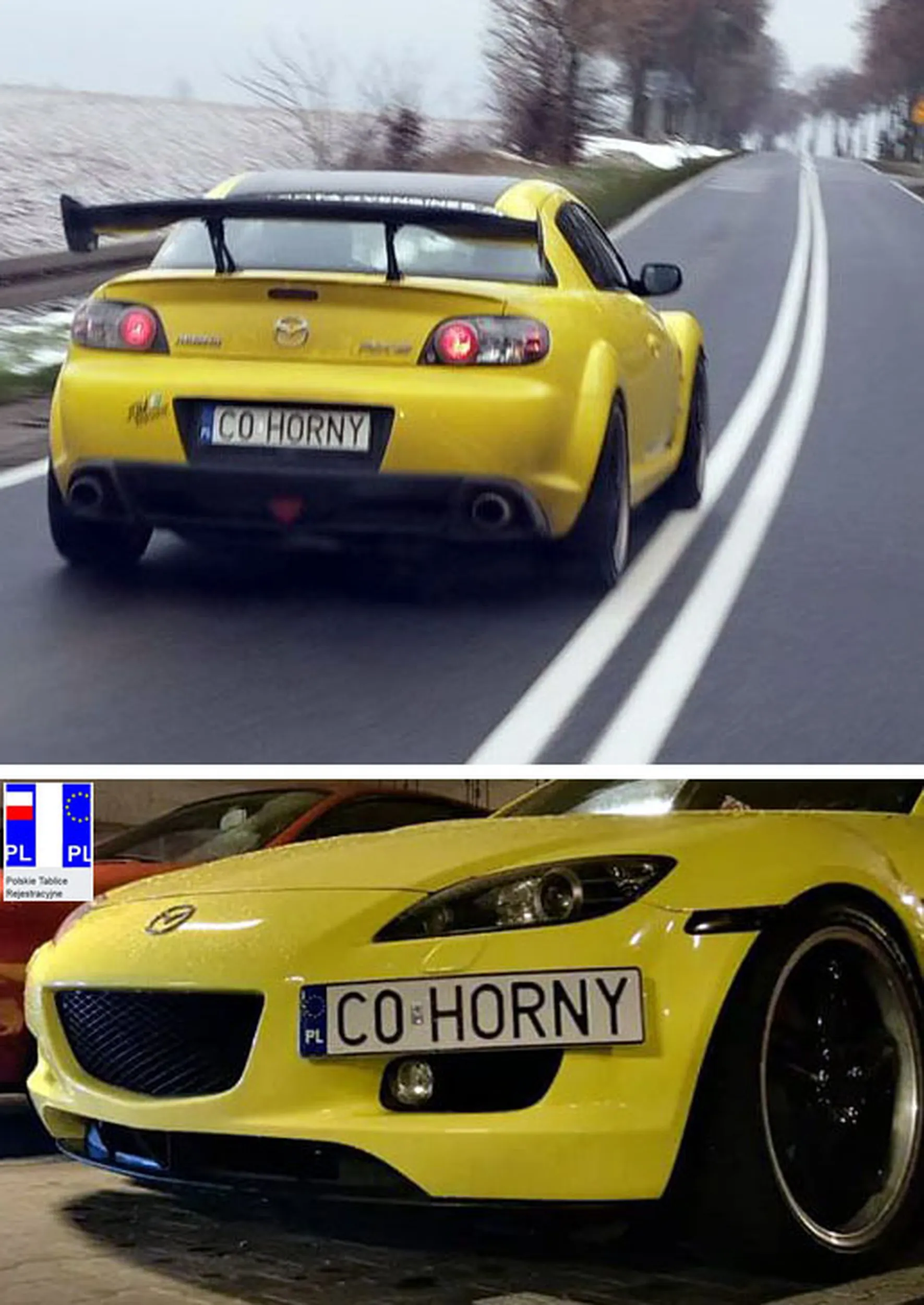 Fajny numer, blacha C0 HORNY