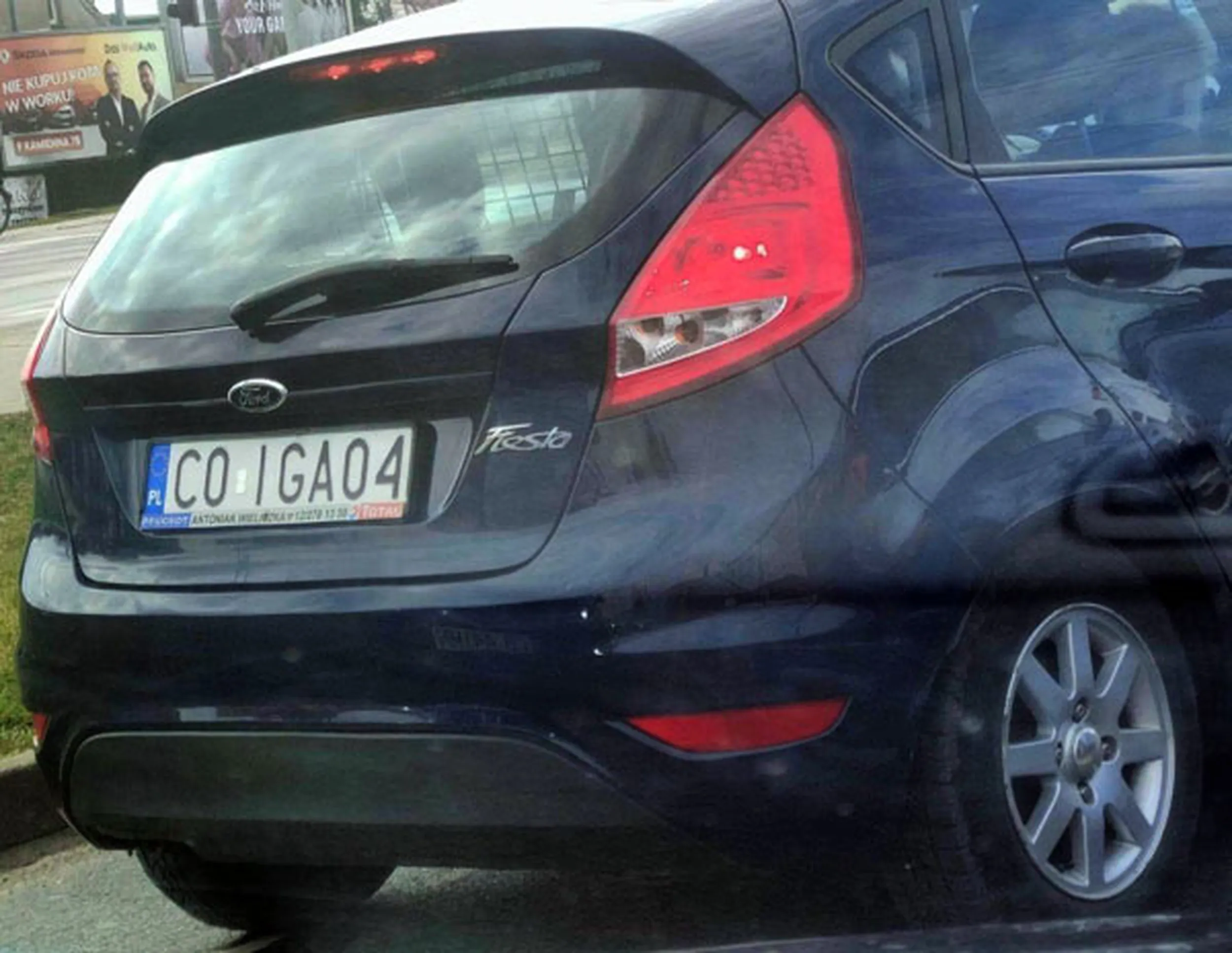 Fajny numer, blacha C0 IGA04