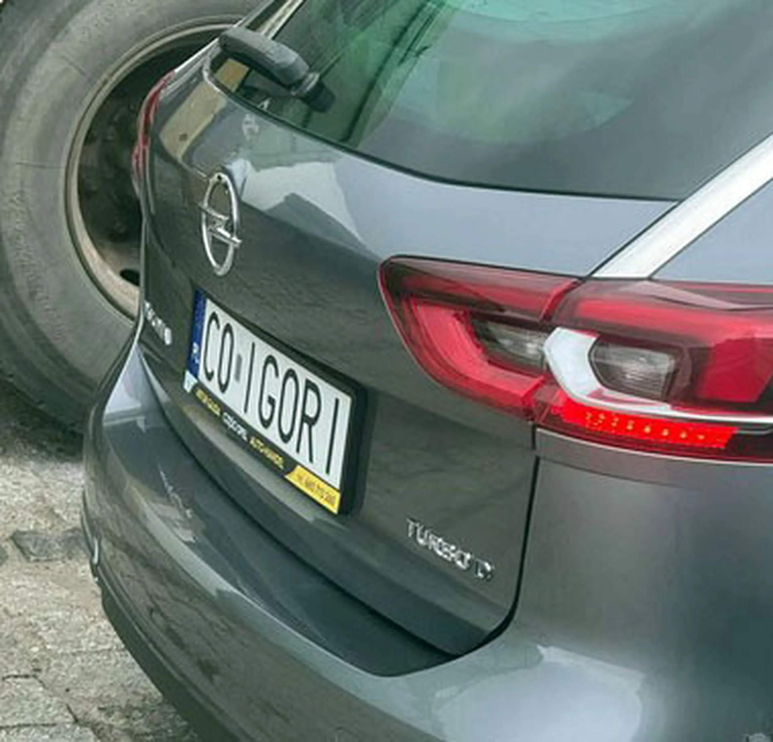 Fajny numer, blacha C0 IGORI