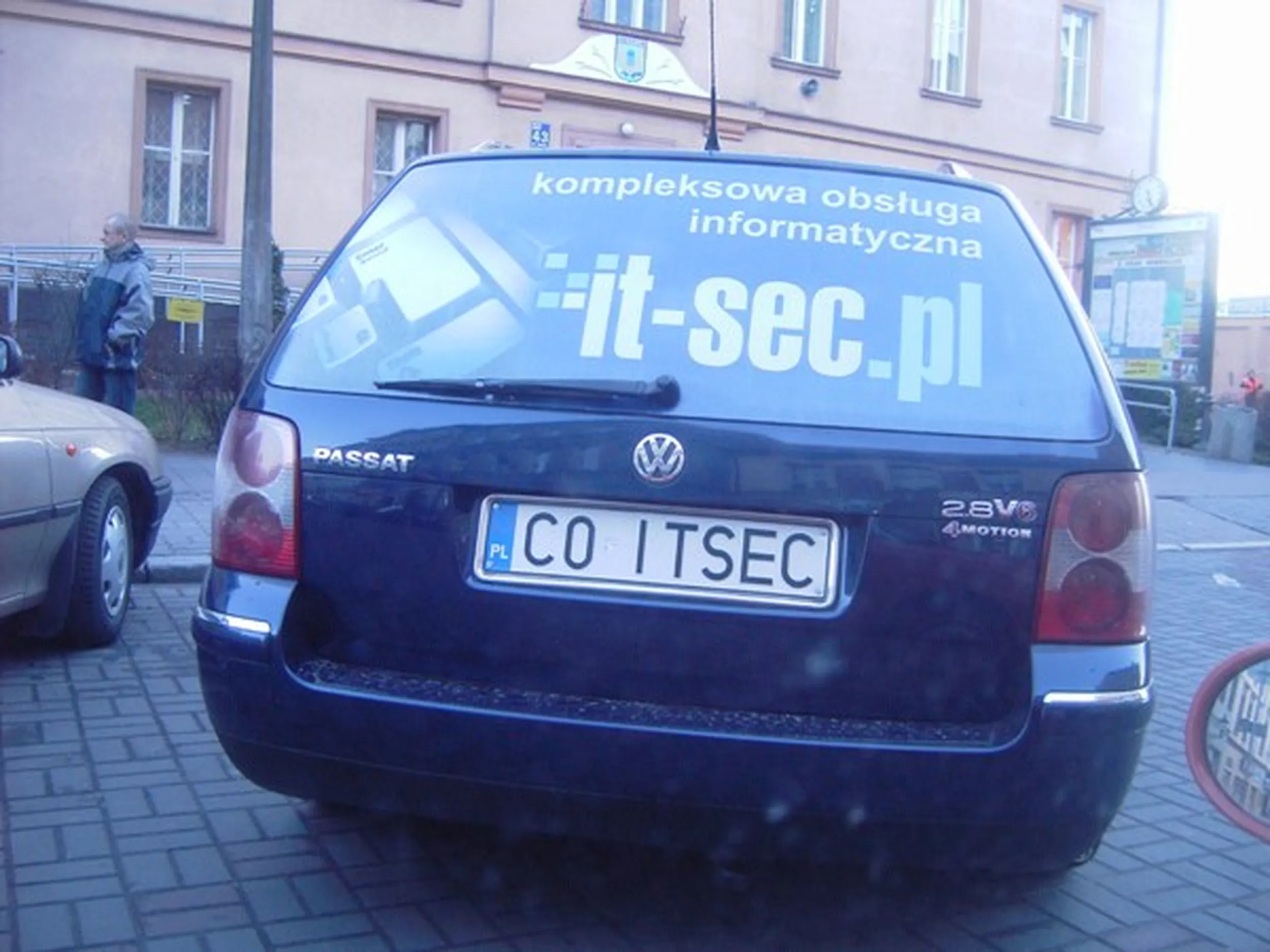 Fajny numer, blacha C0 ITSEC