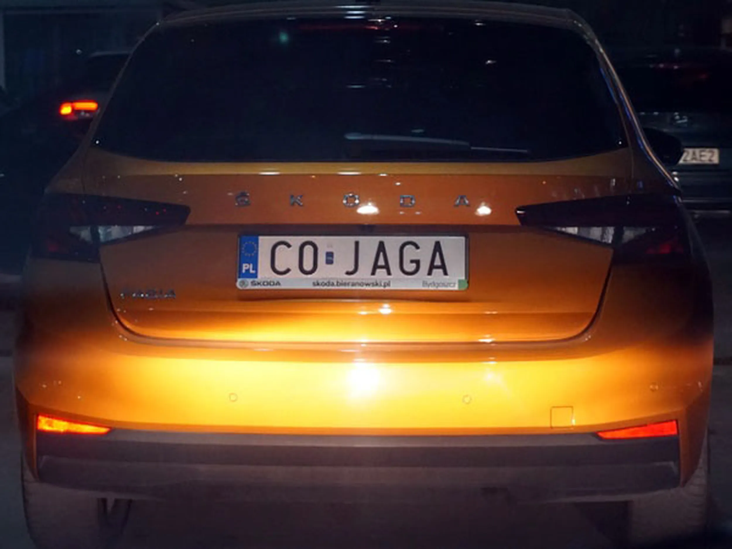 Fajny numer, blacha C0 JAGA