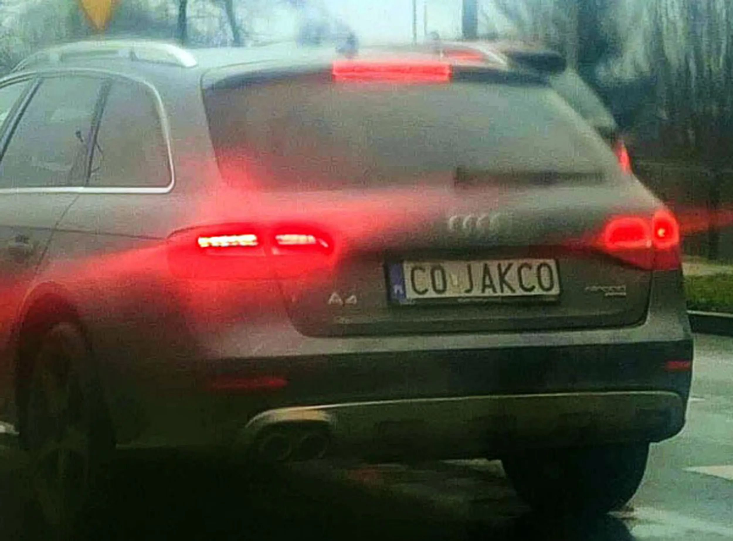 Fajny numer, blacha C0 JAKCO
