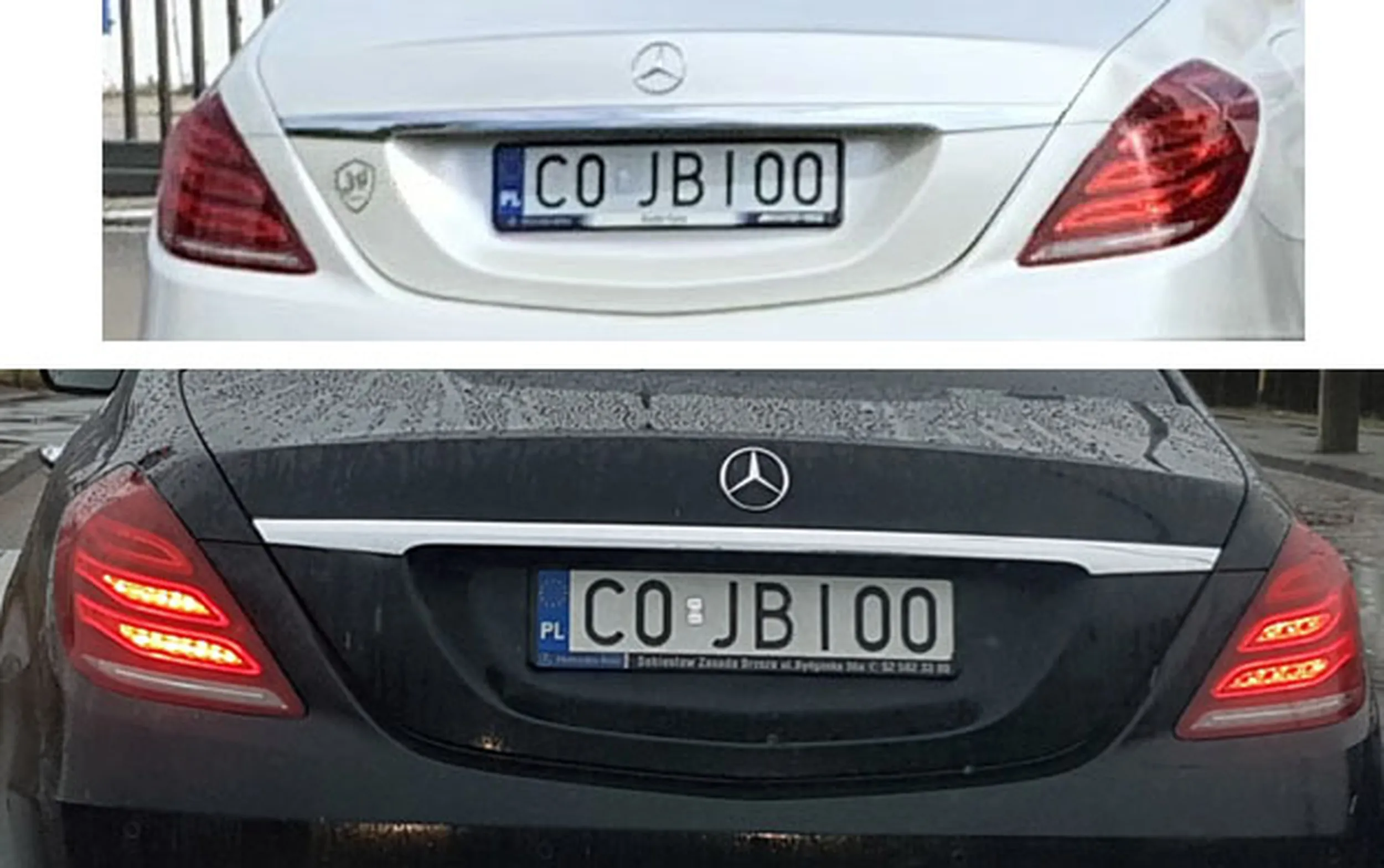 Fajny numer, blacha C0 JBI00