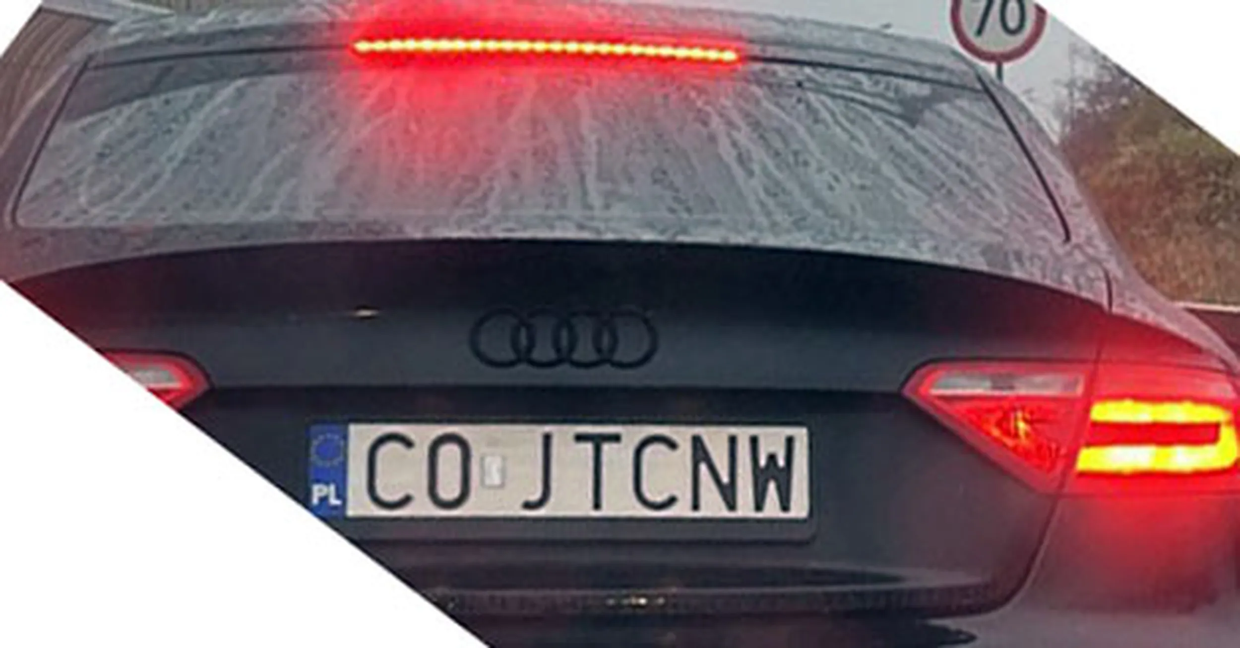 Fajny numer, blacha C0 JTCNW