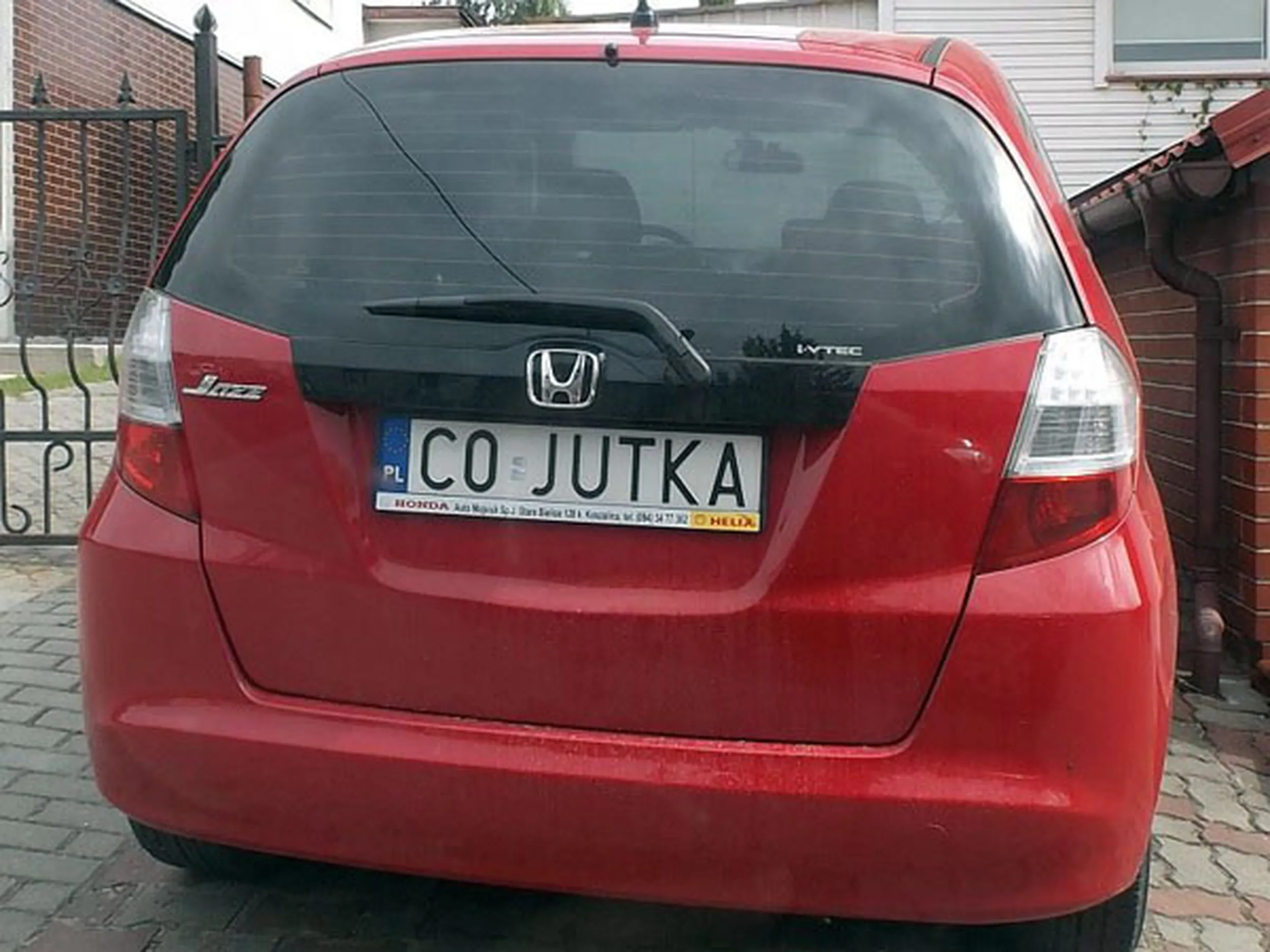 Fajny numer, blacha C0 JUTKA